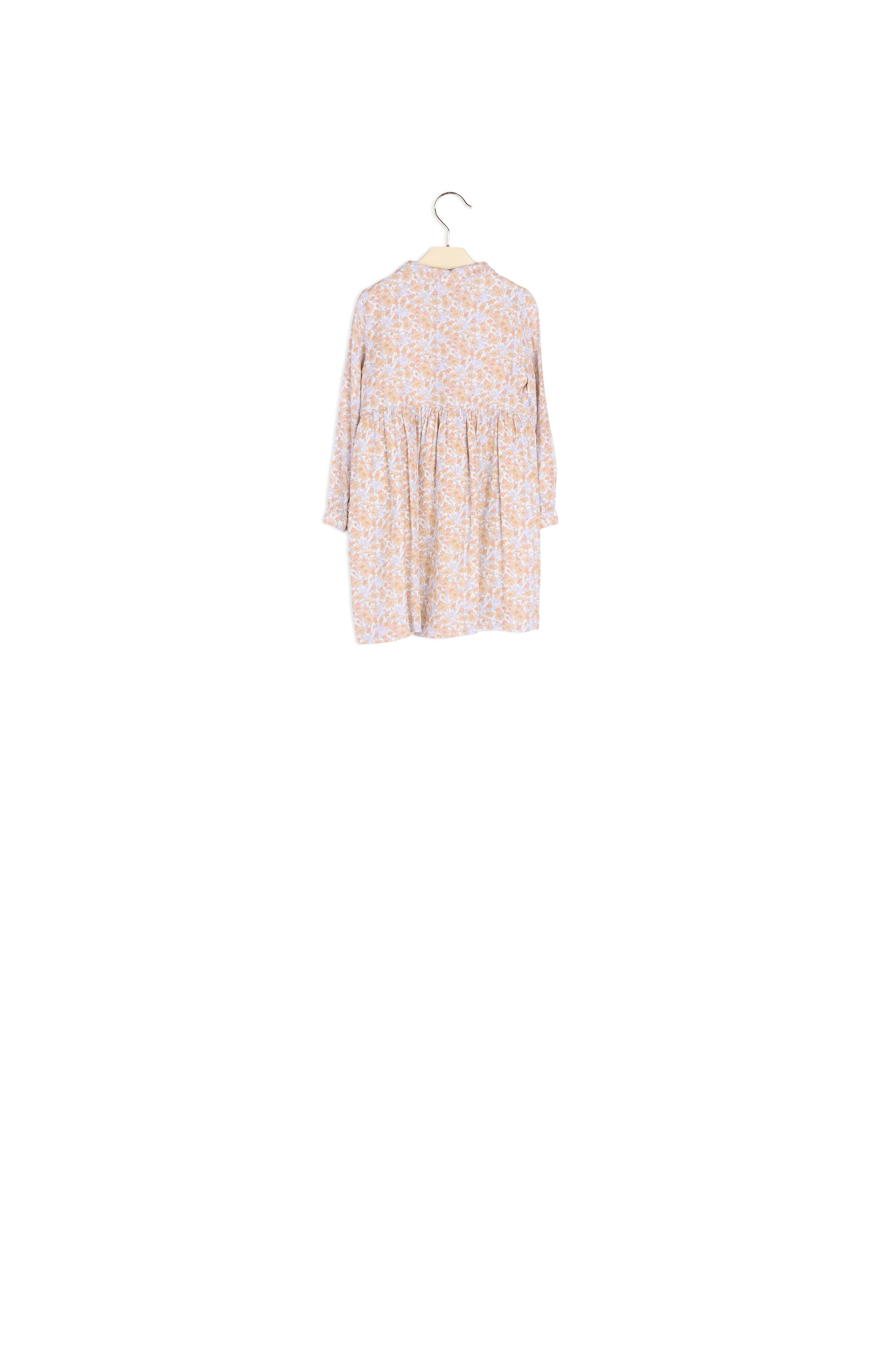 Robe fluide à manches longues fille - Bonpoint vintage