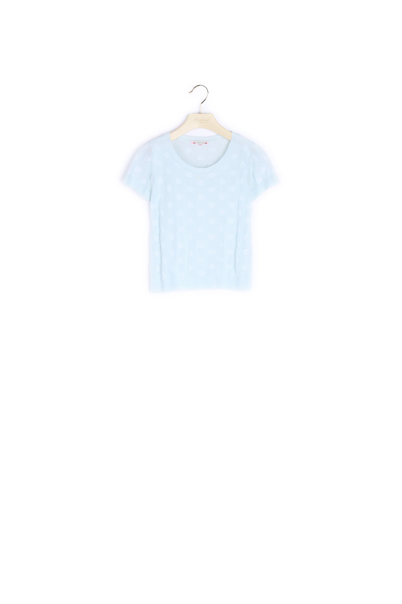 Pullover coton ajouré fille - Bonpoint vintage