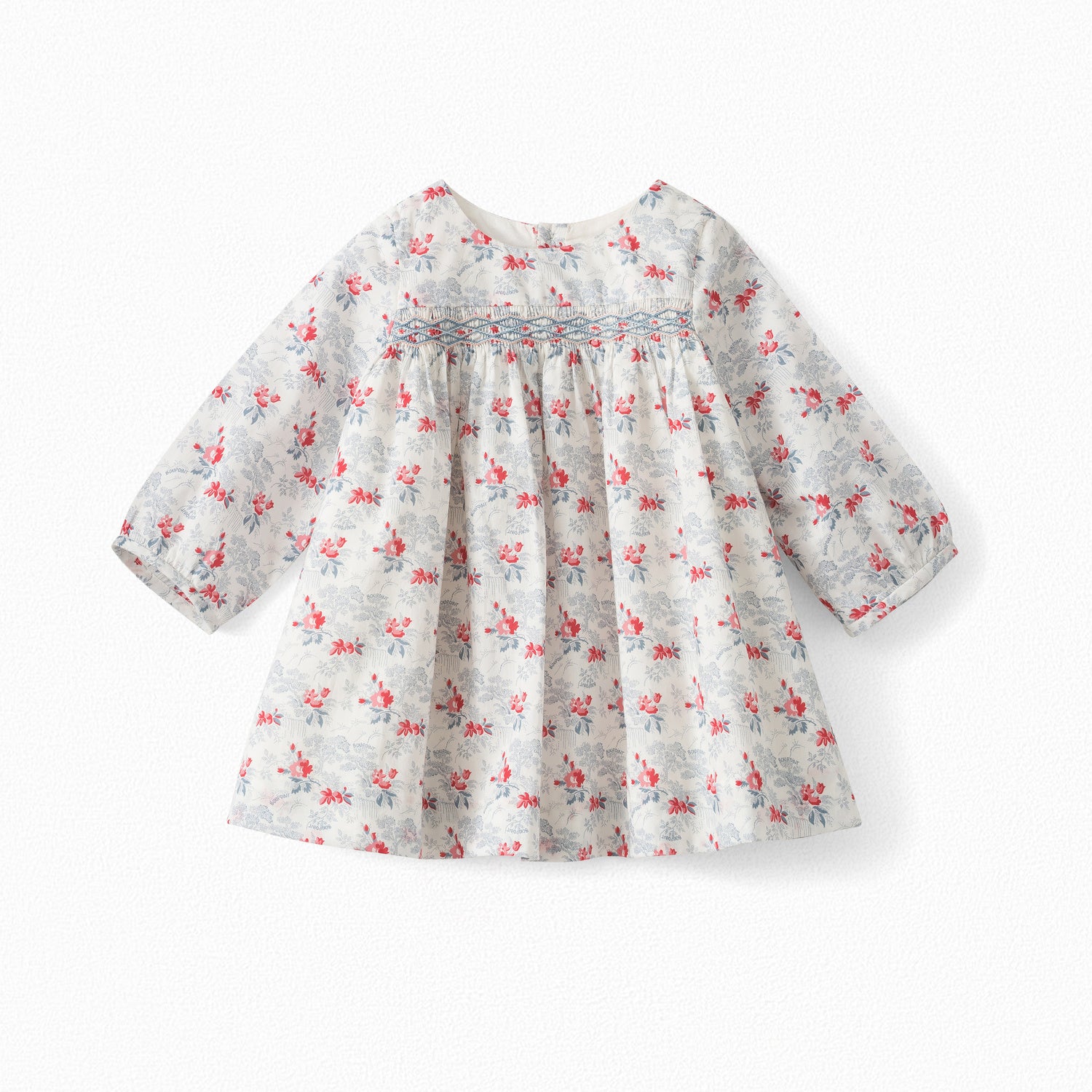 Robe en tissu Liberty exclusif bébé - Bonpoint vintage