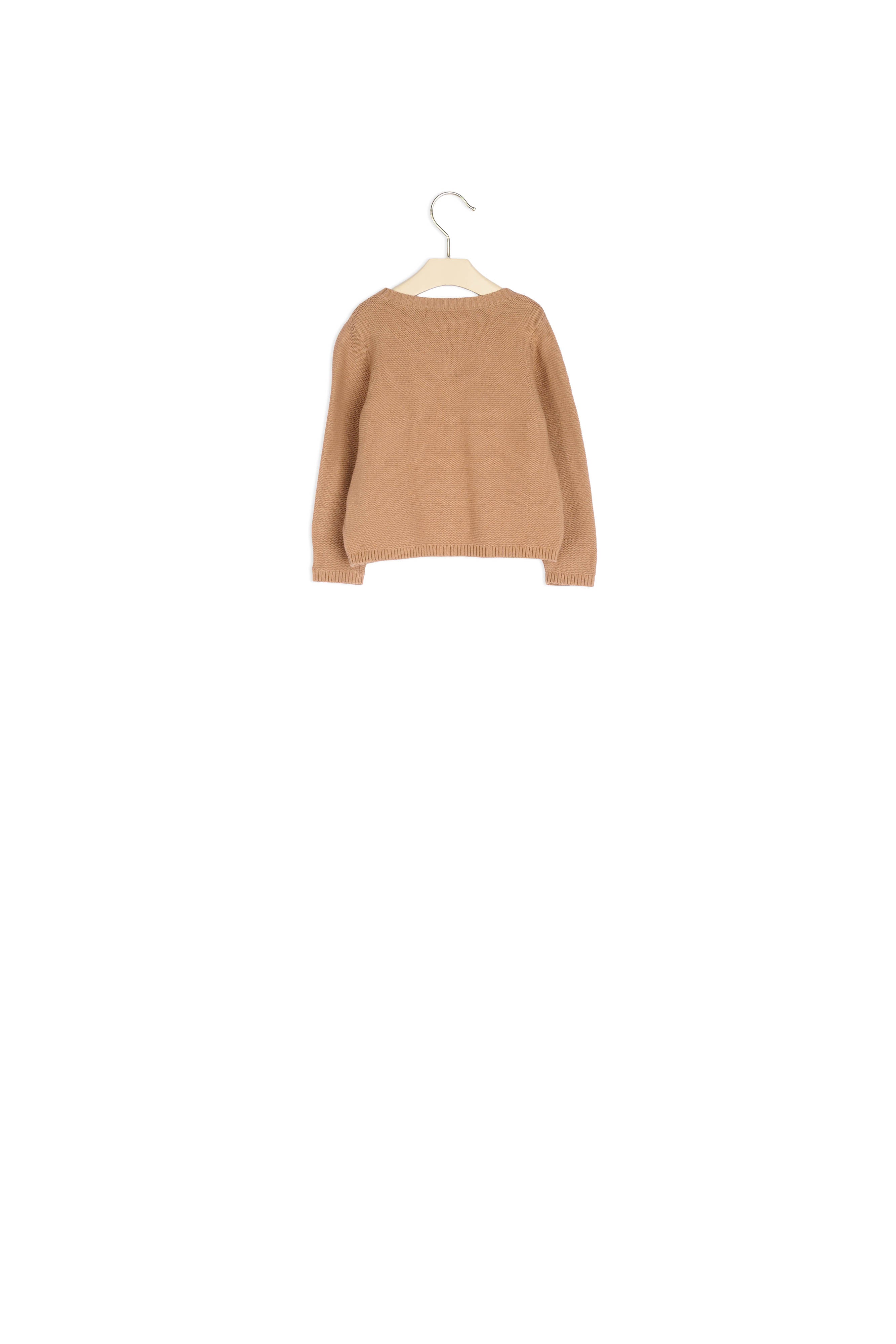 Cardigan en coton bébé - Bonpoint vintage