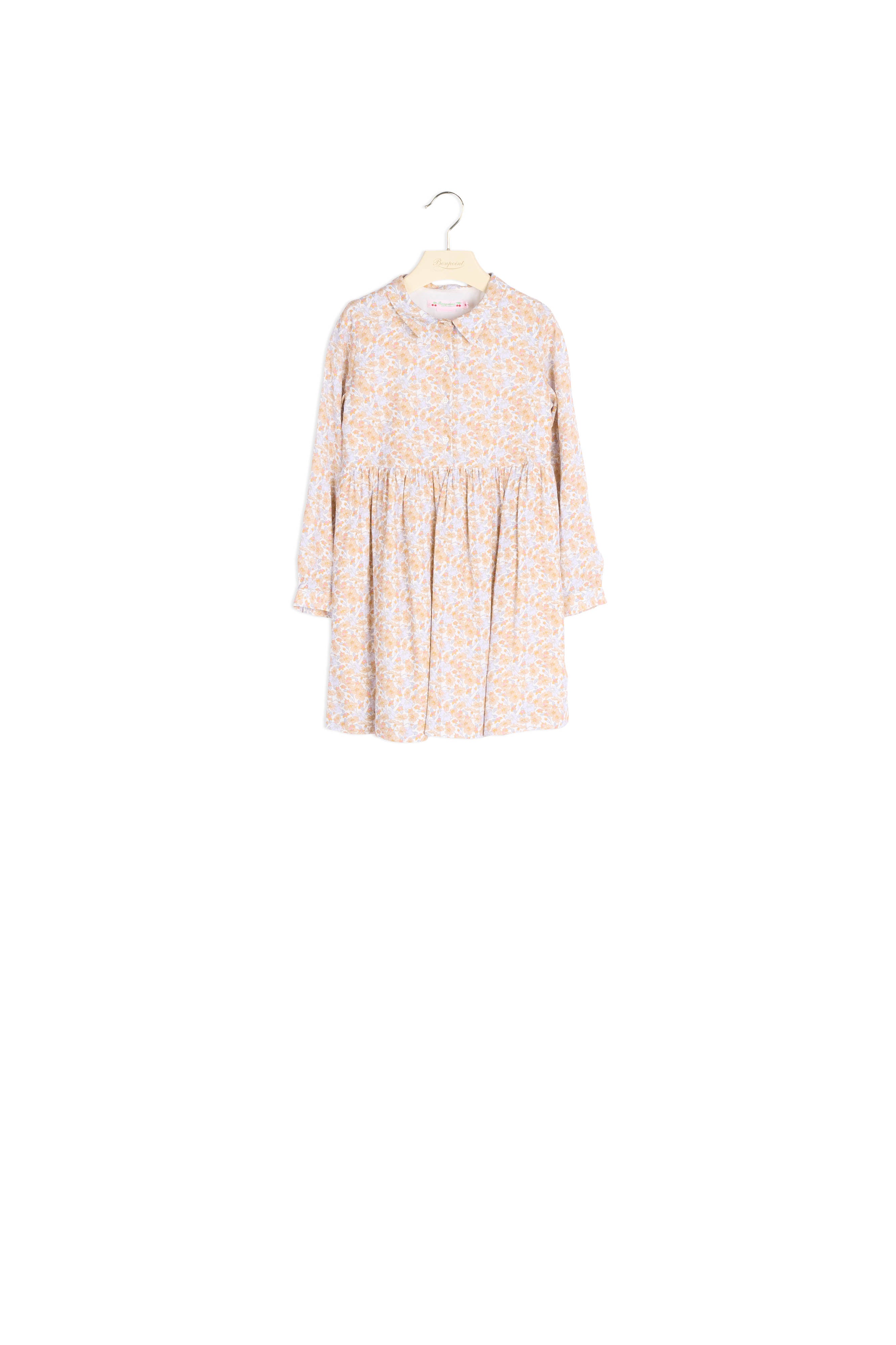 Robe fluide à manches longues - Bonpoint vintage