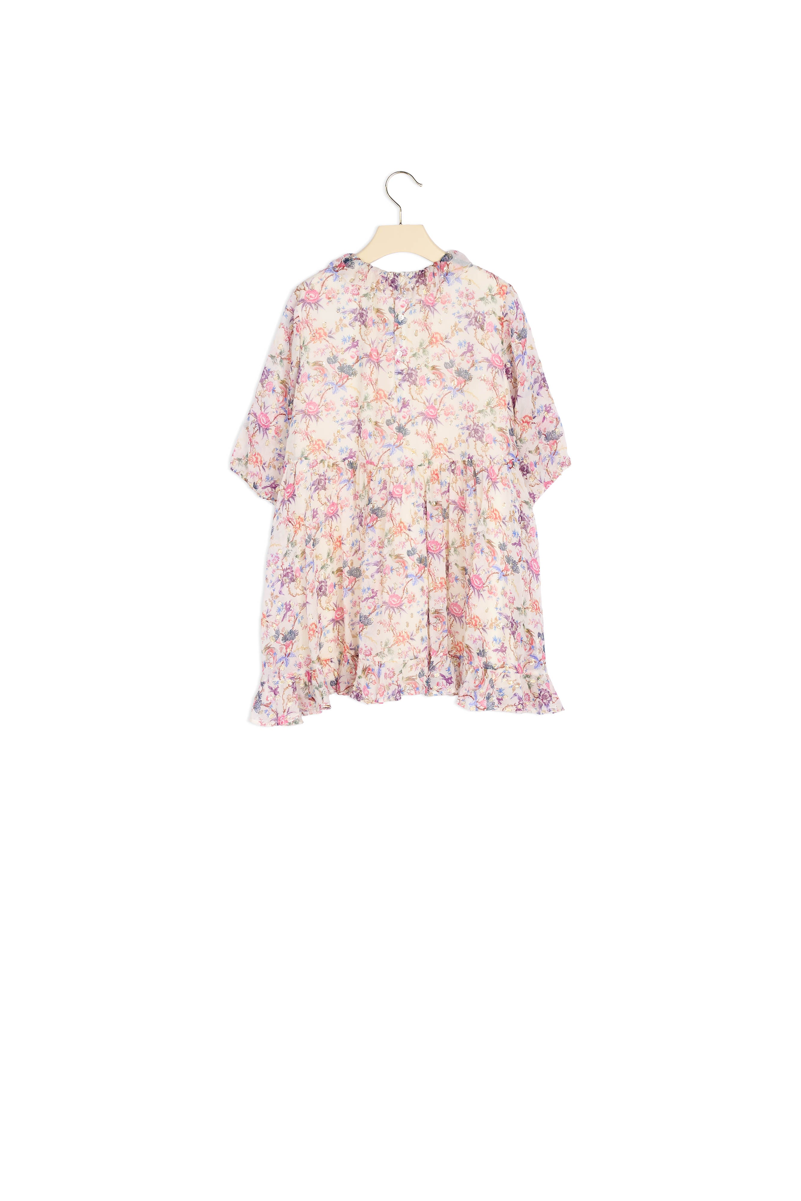 Robe en soie imprimée - Bonpoint vintage