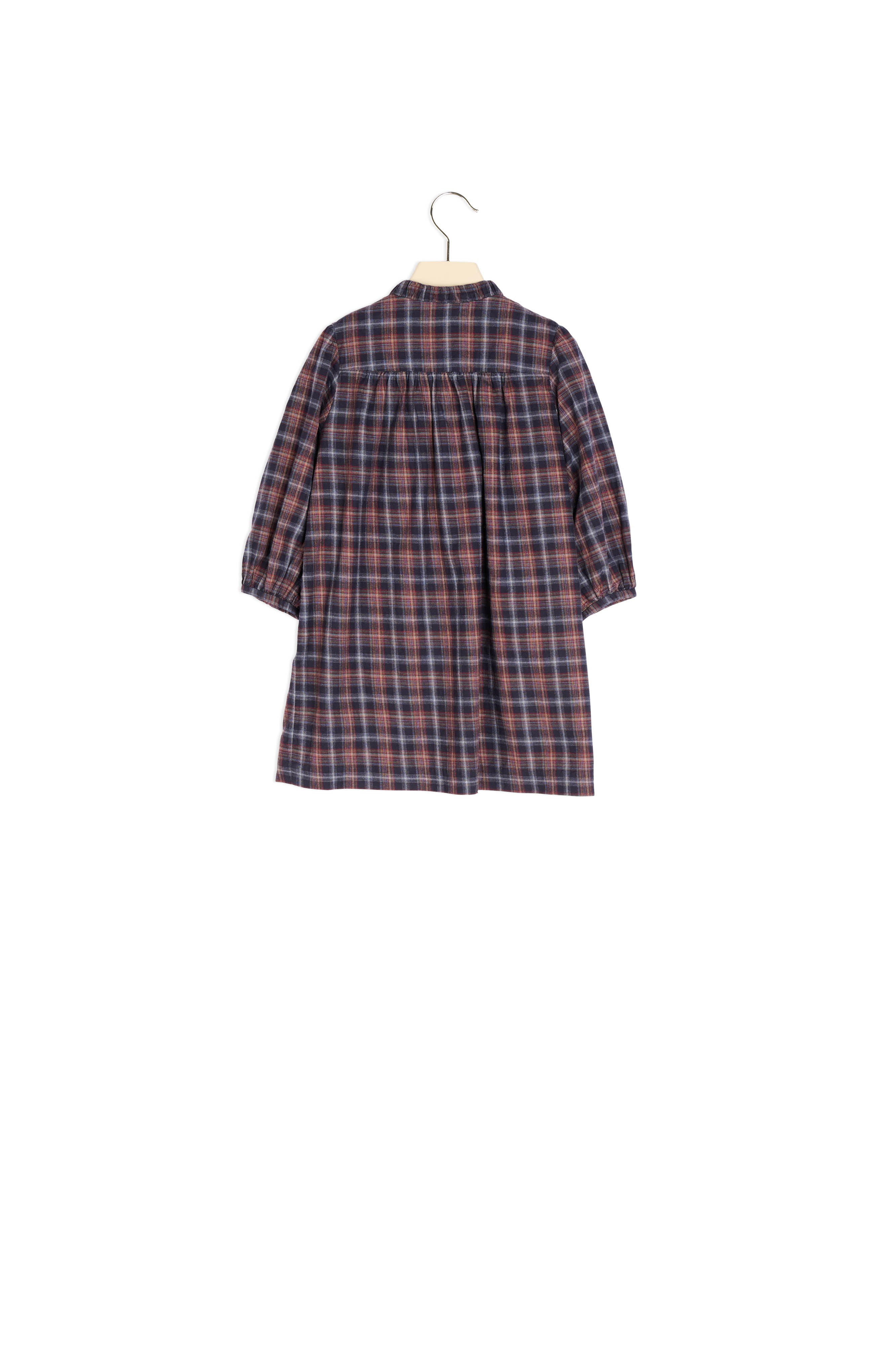 Robe smockée à carreaux - Bonpoint vintage