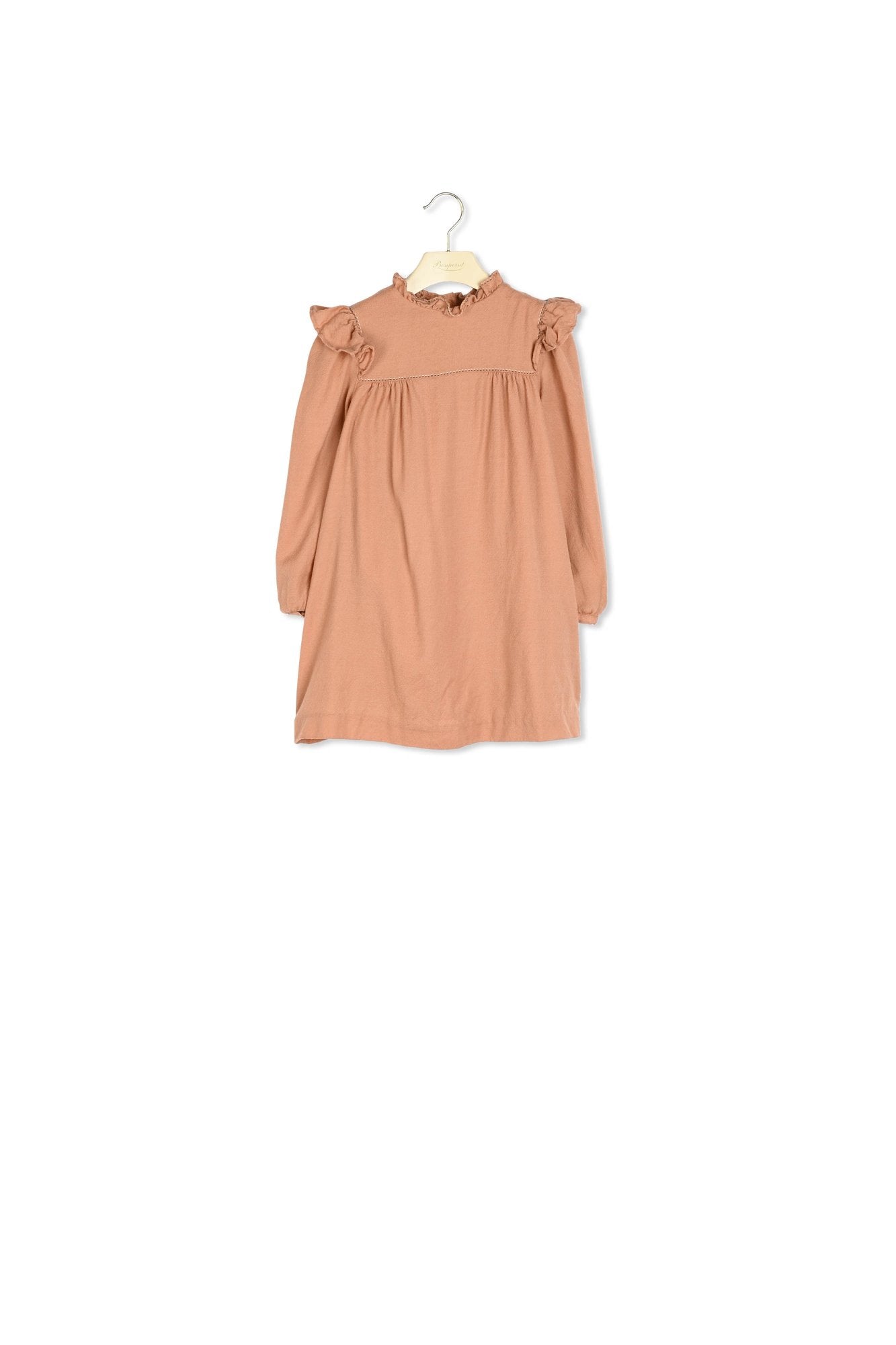 Robe volantée et brodée - Bonpoint vintage