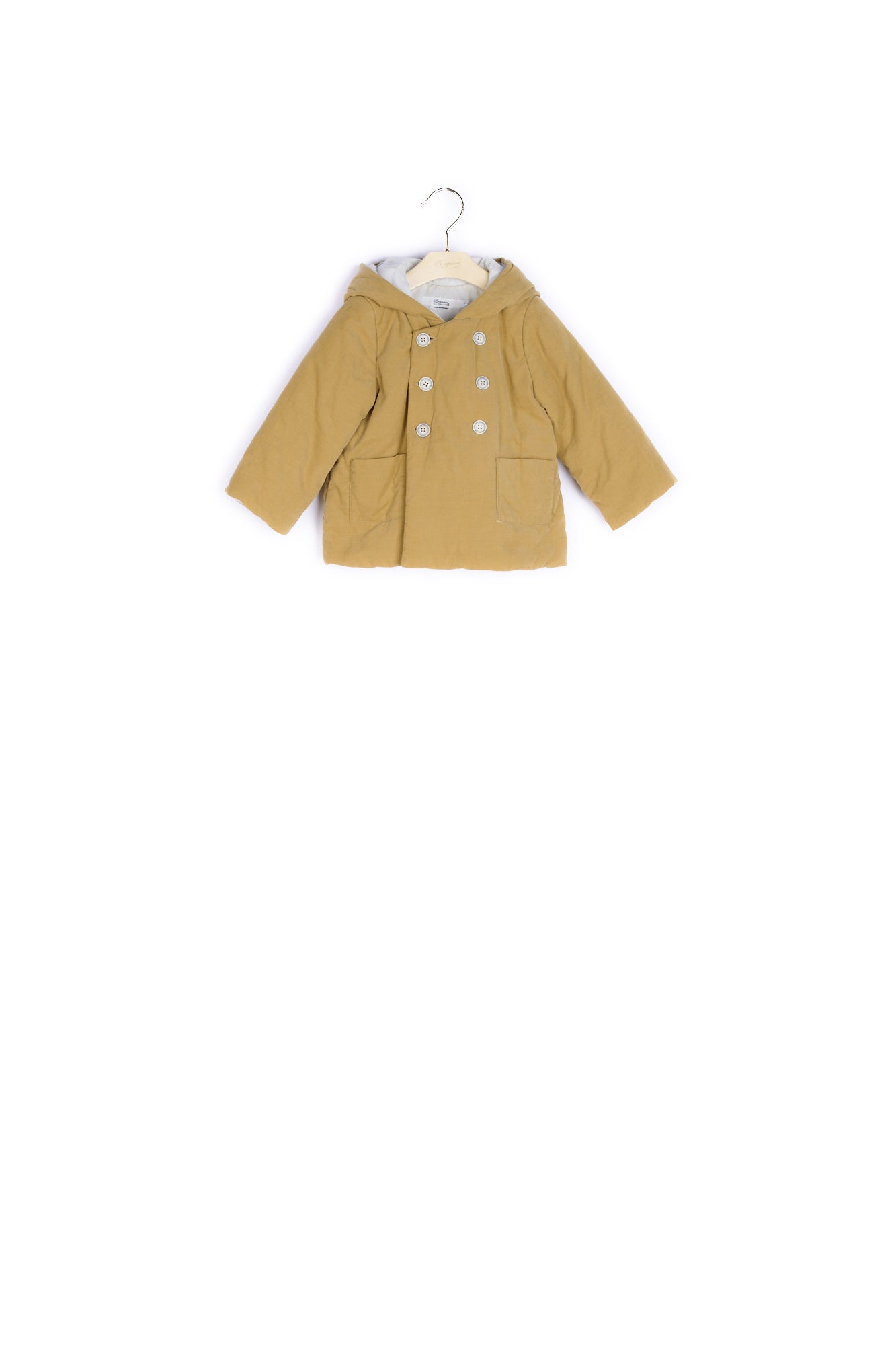 Manteau en velours milleraies bébé - Bonpoint vintage
