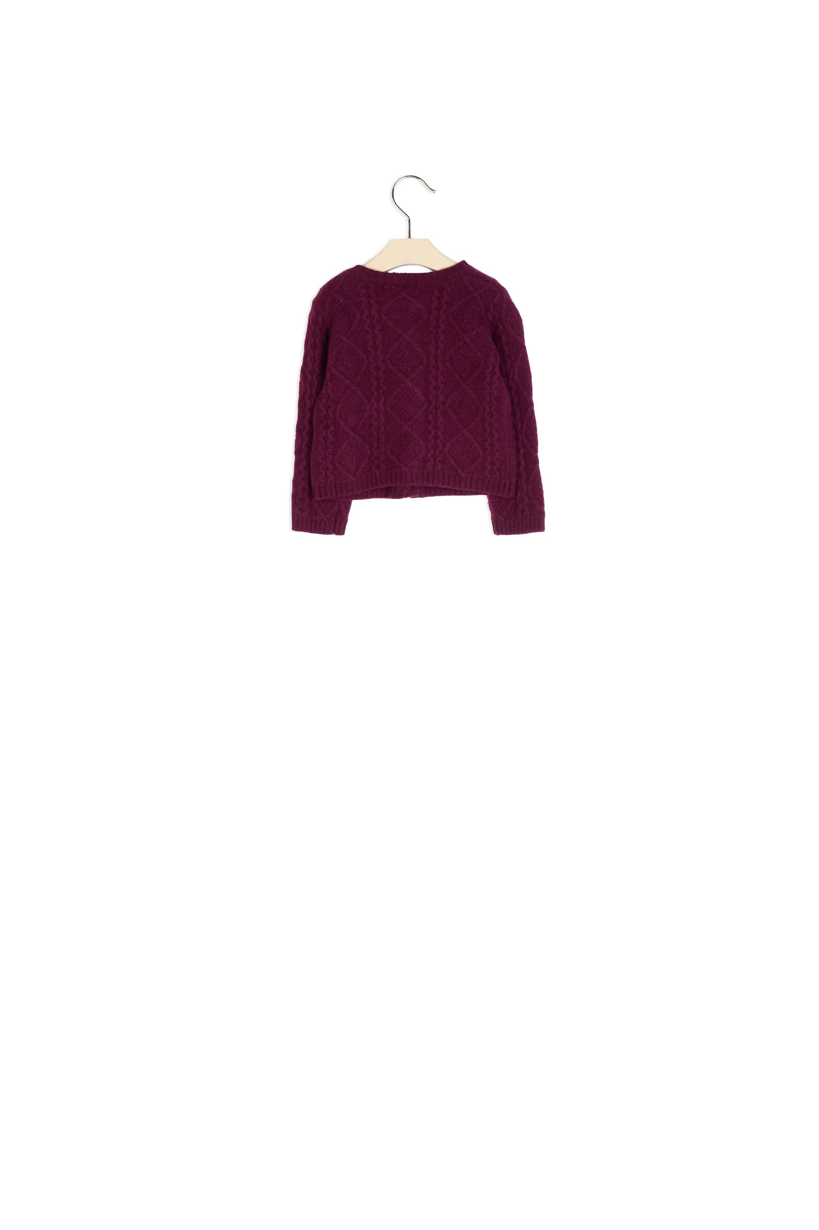 Cardigan en laine et yack bébé - Bonpoint vintage