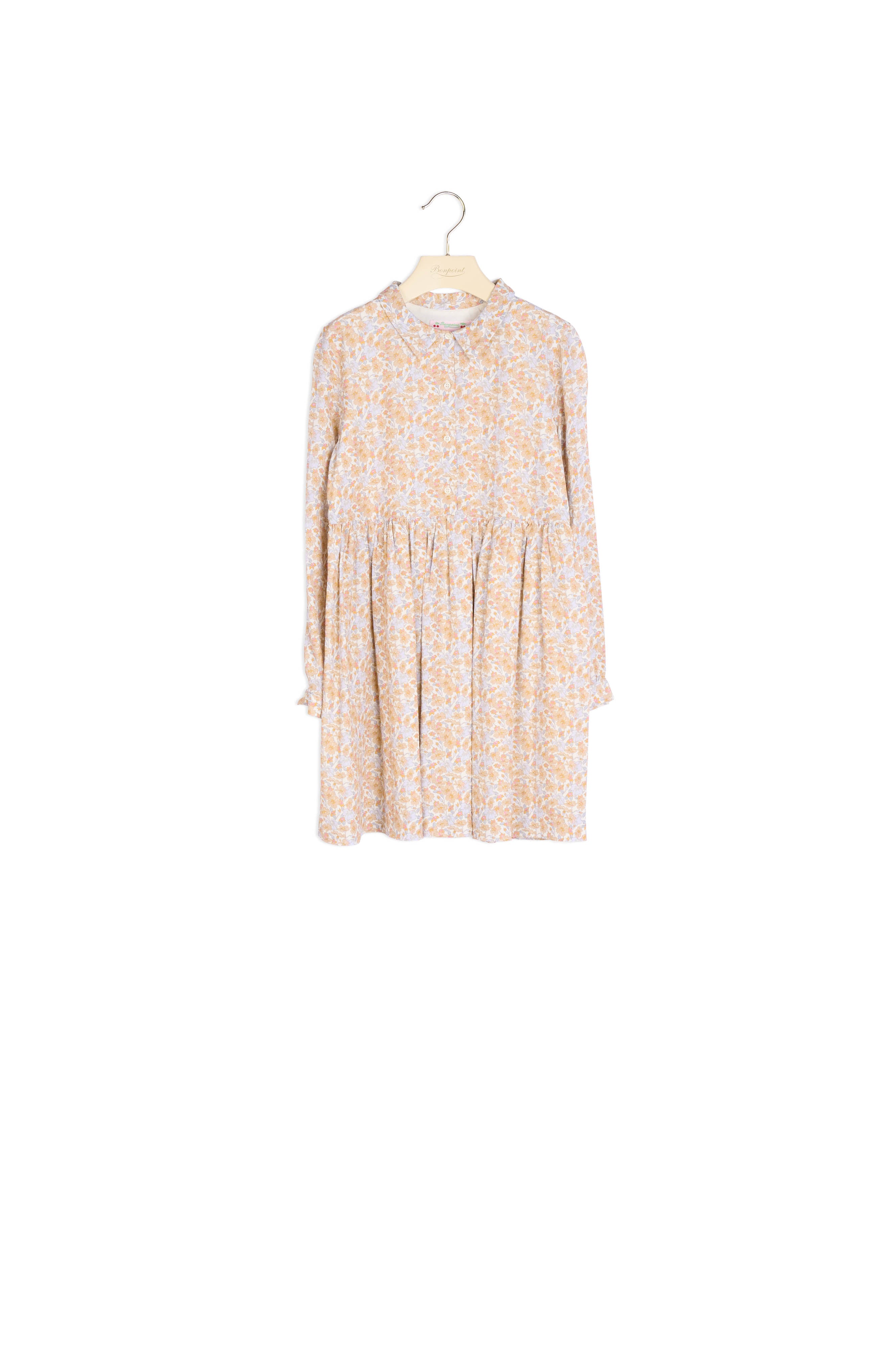 Robe fluide à manches longues - Bonpoint vintage