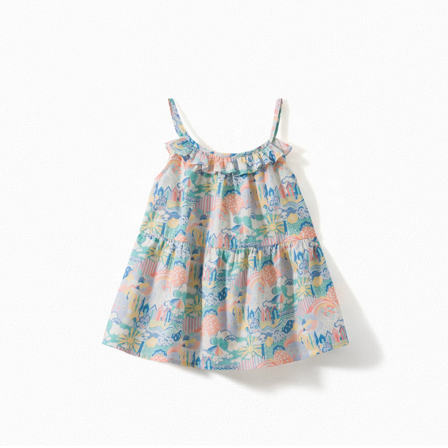 Blouse en tissu Liberty exclusif fille - Bonpoint vintage