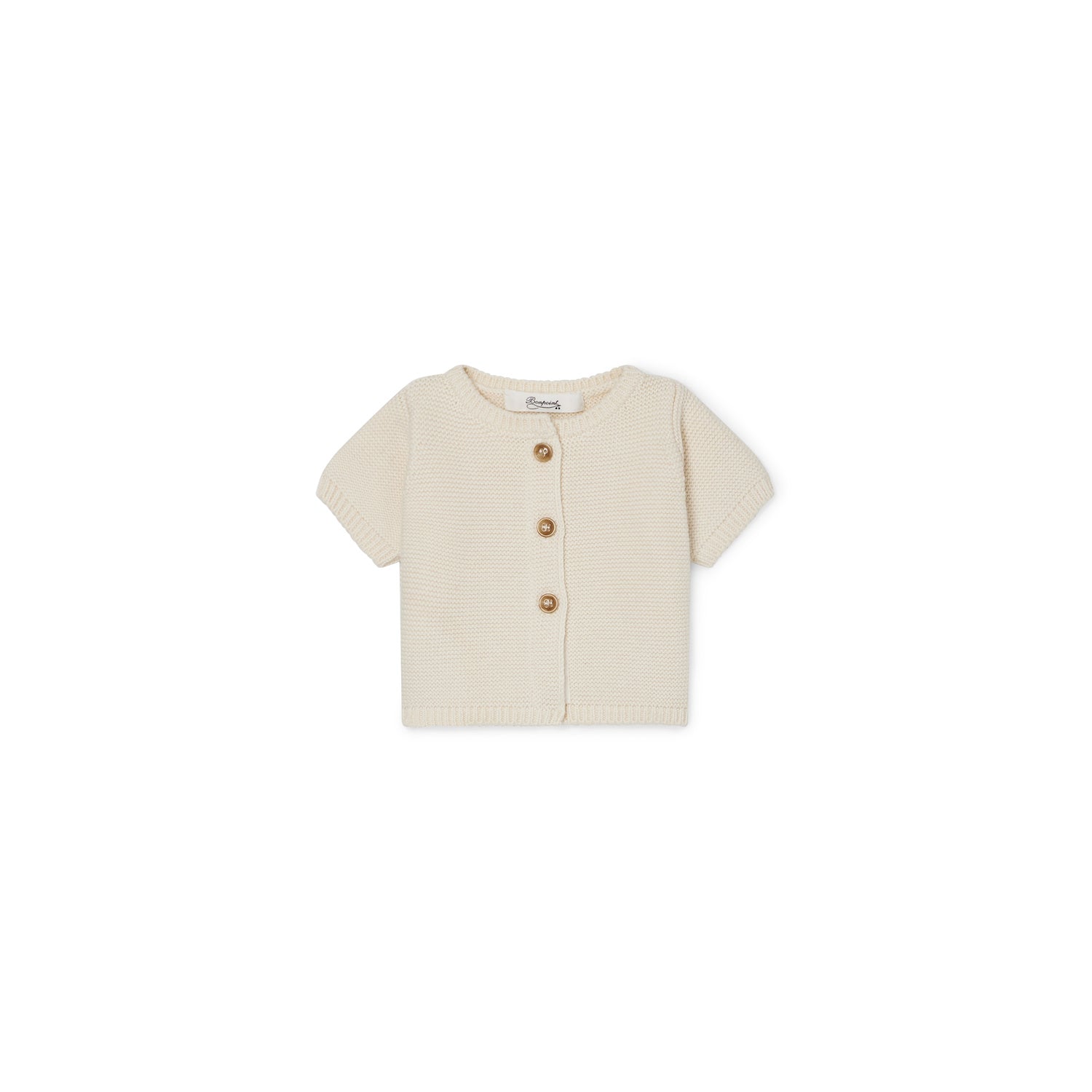 Cardigan en coton et cachemire - Bonpoint vintage