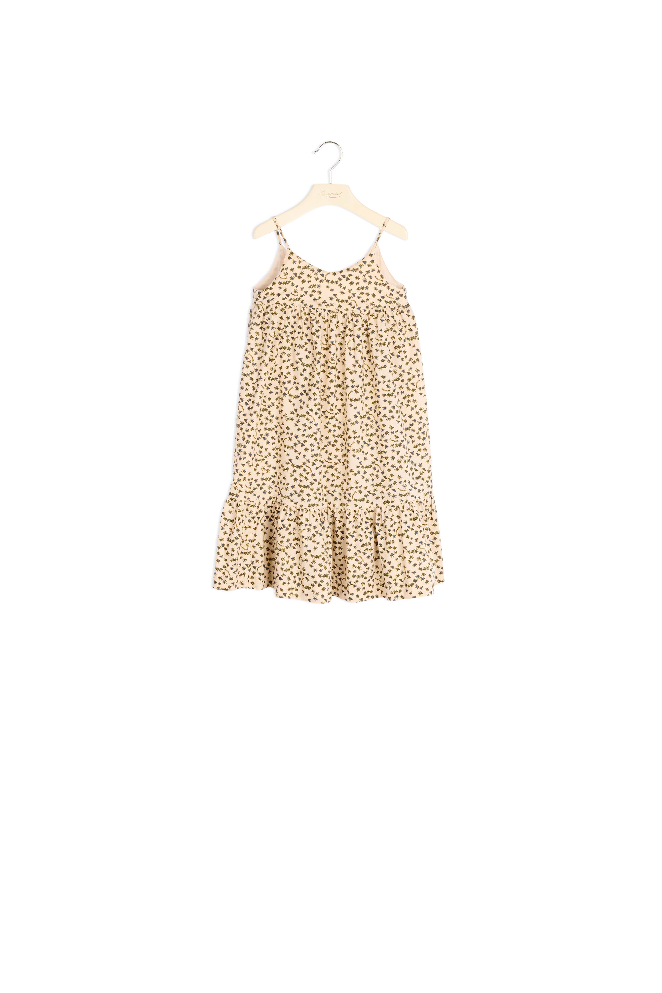 Robe en voile de coton imprimé - Bonpoint vintage