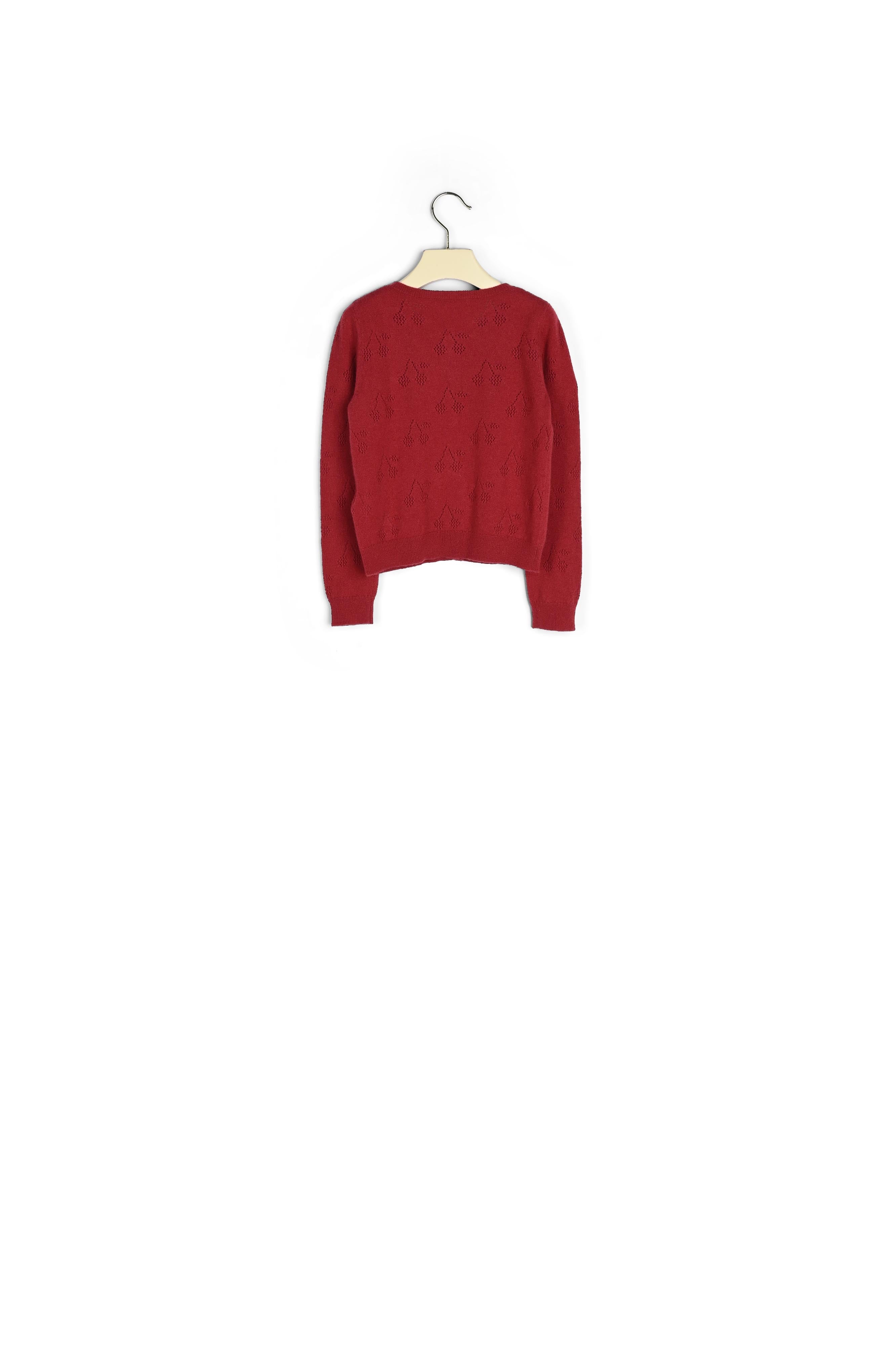 Cardigan en cachemire ajouré - Bonpoint vintage