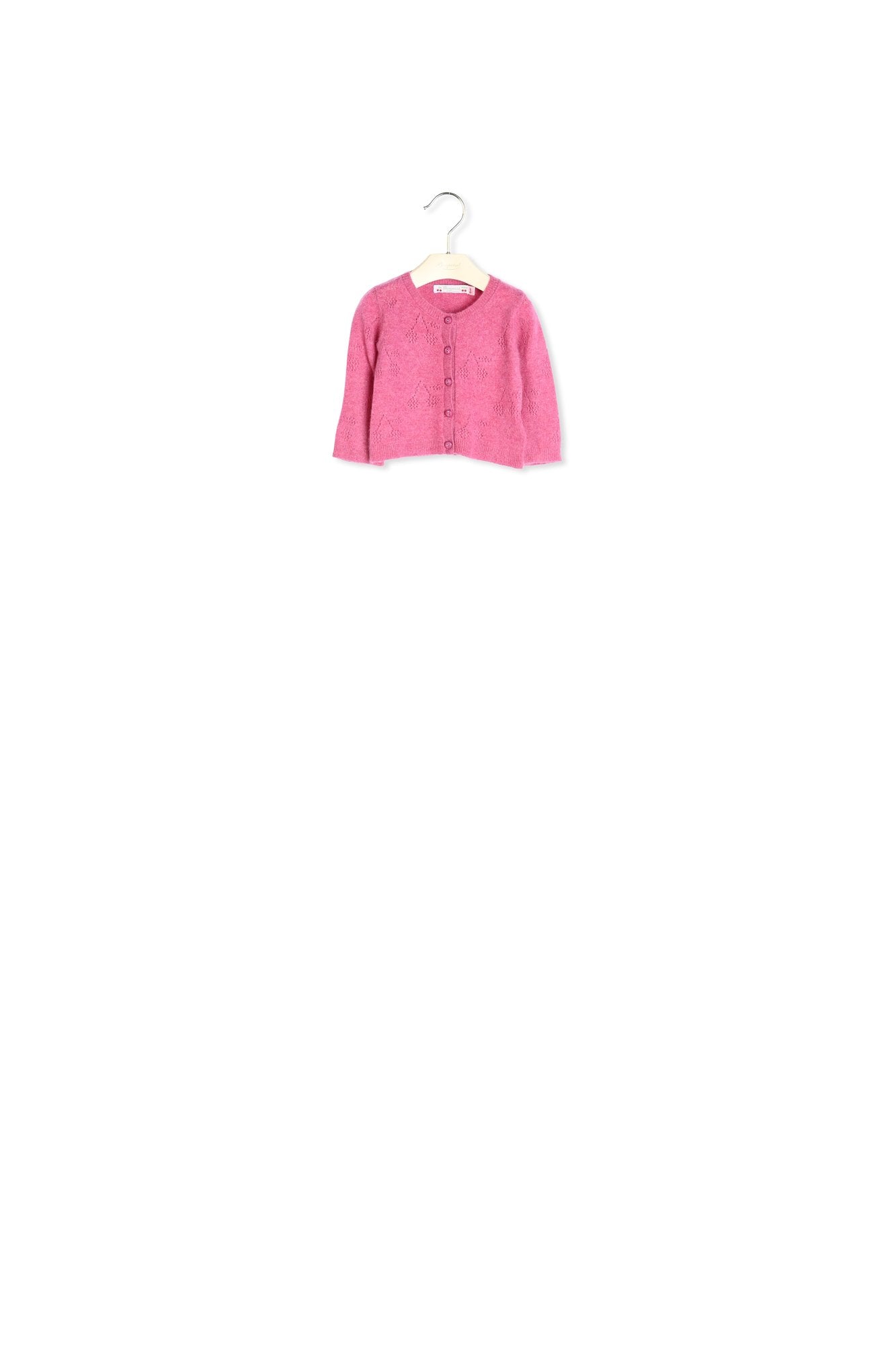 Cardigan en cachemire ajouré - Bonpoint vintage