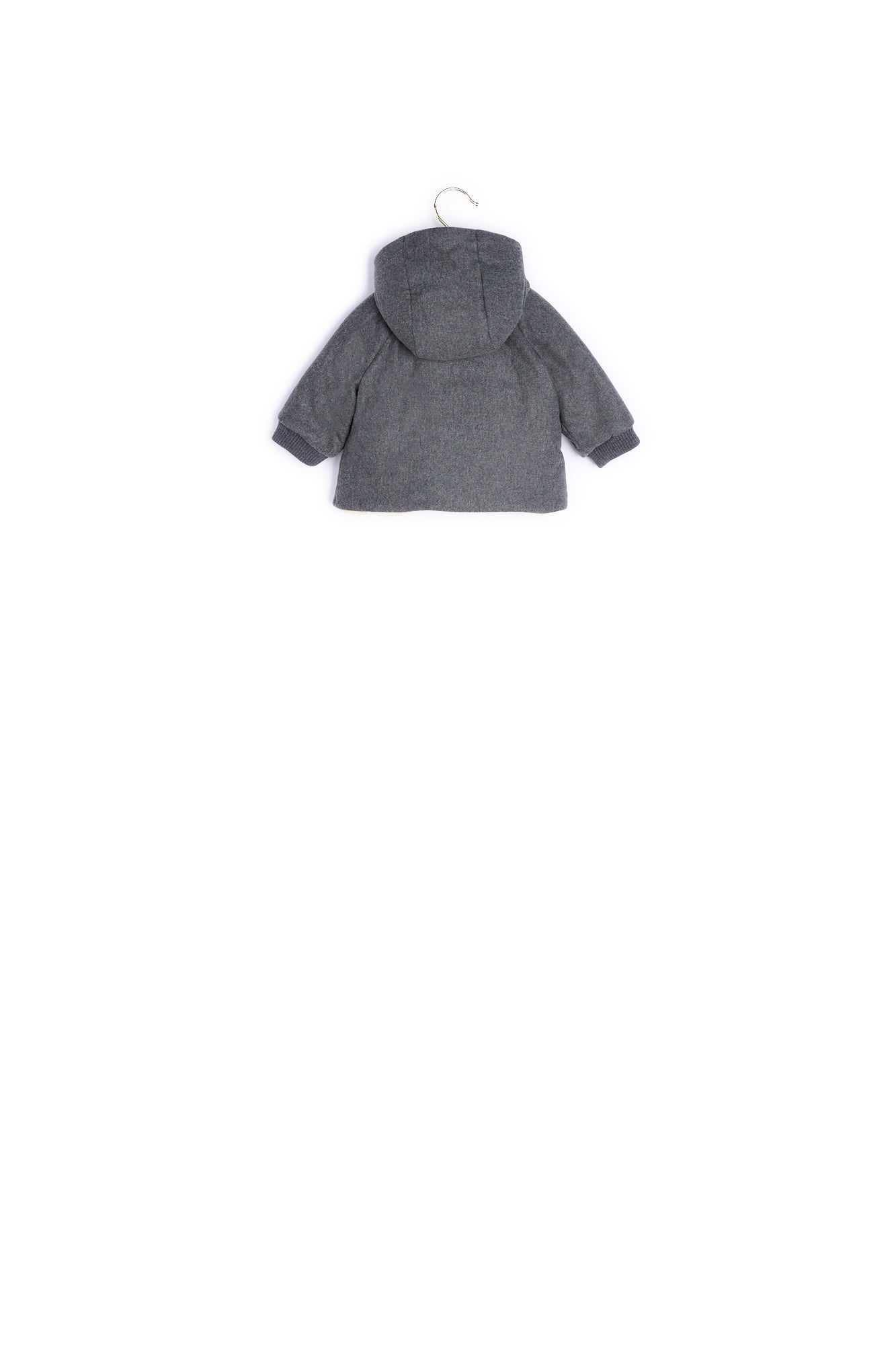 Manteau Minois bébé en flanelle - Bonpoint vintage