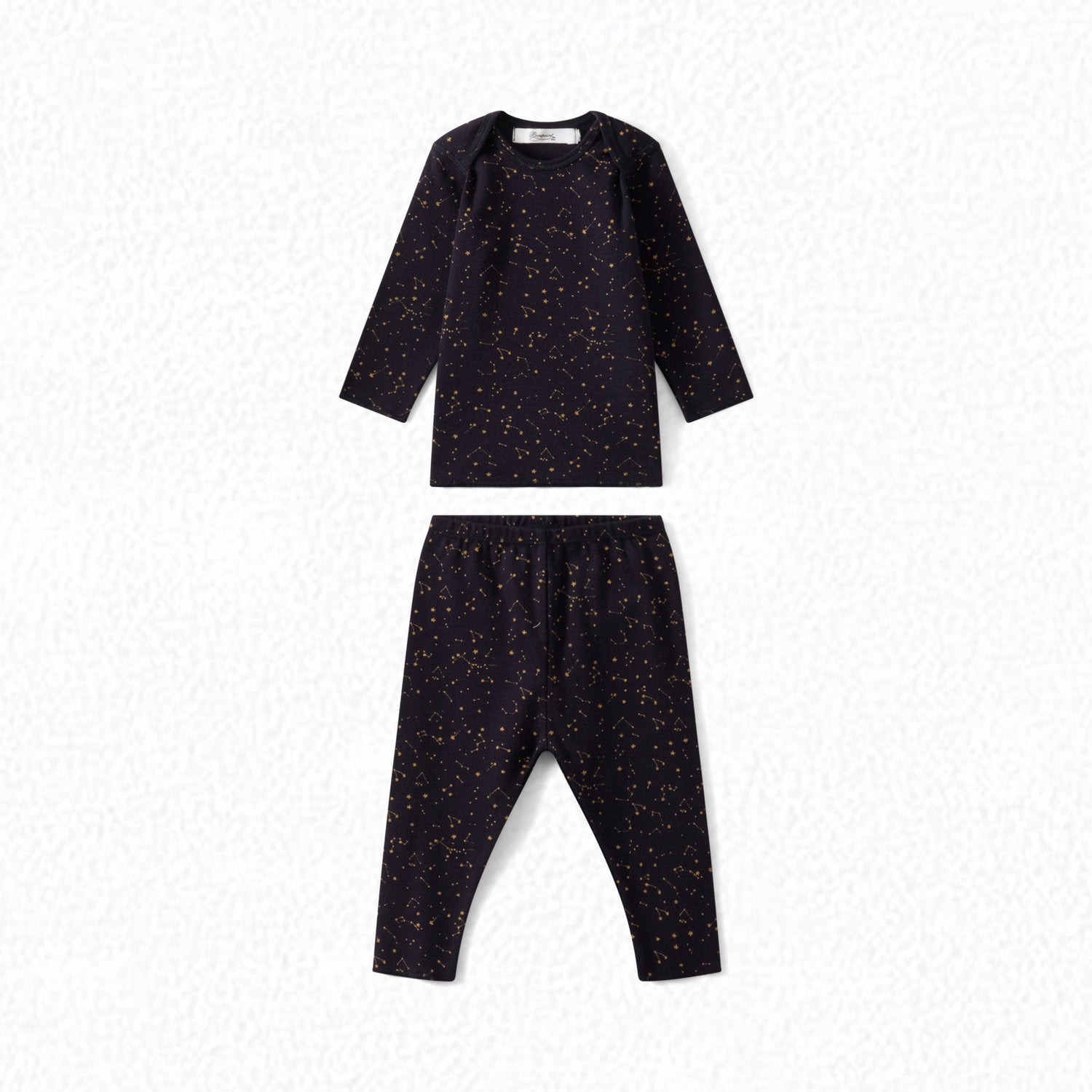 Ensemble en coton bio imprimé bébé - Bonpoint vintage