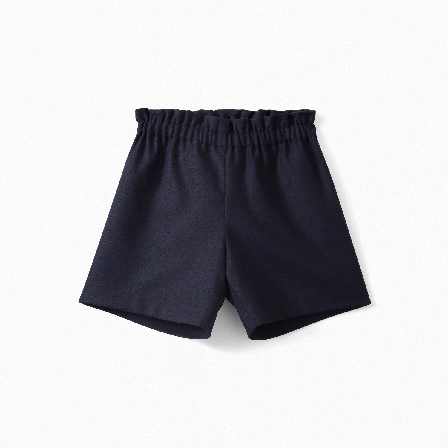 Short élastiqué en flanelle - Bonpoint vintage