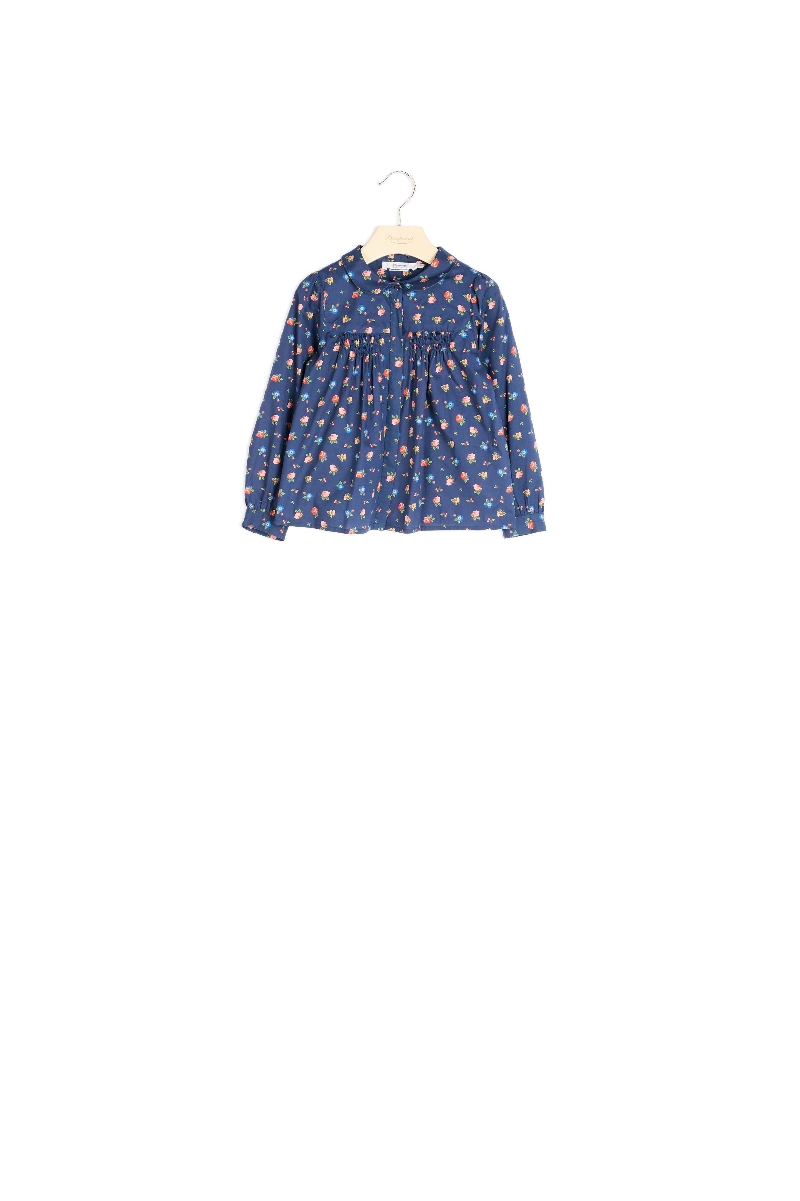 Blouse tissu Liberty exclusif - Bonpoint vintage