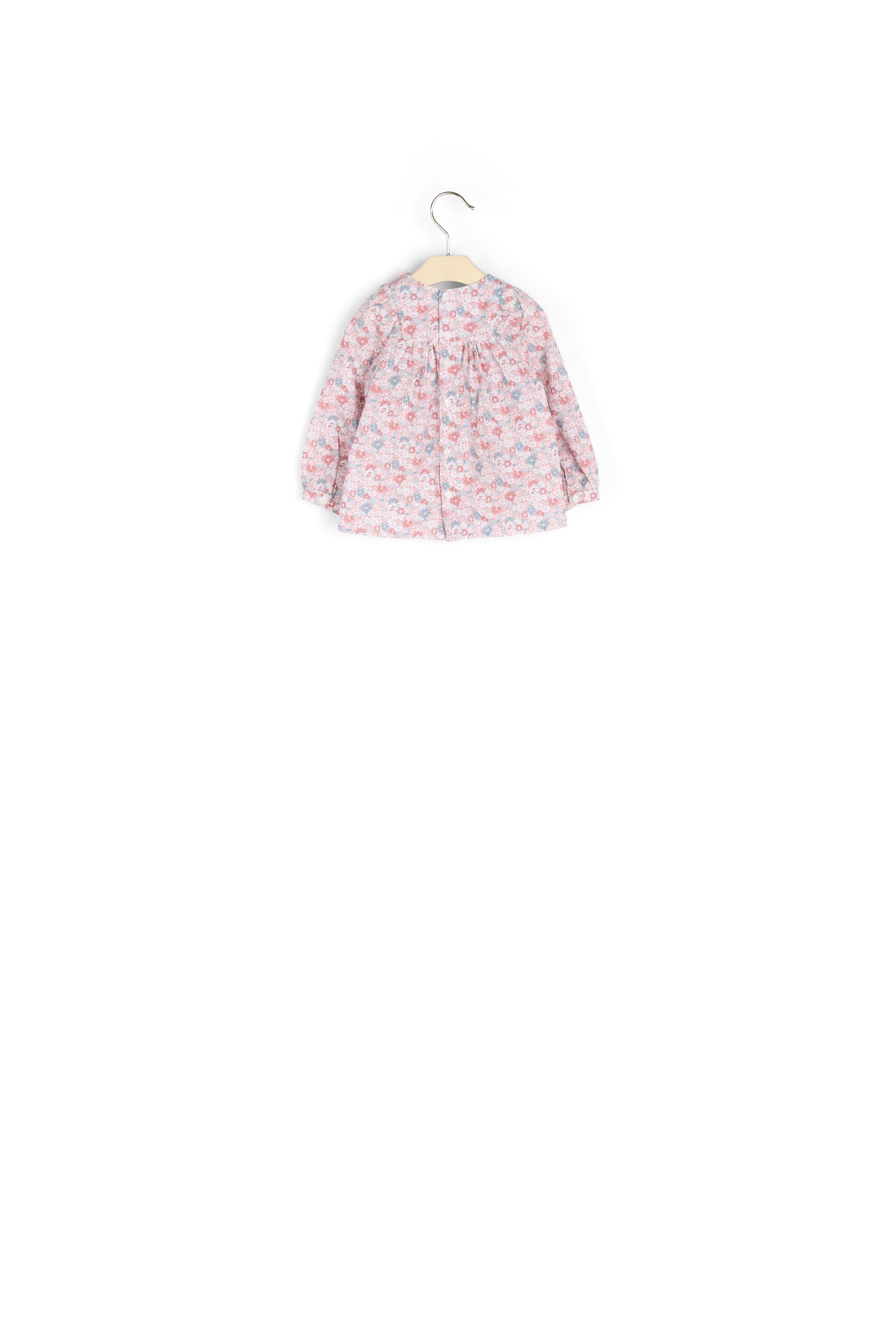Blouse avec plastron et plis plats - Bonpoint vintage