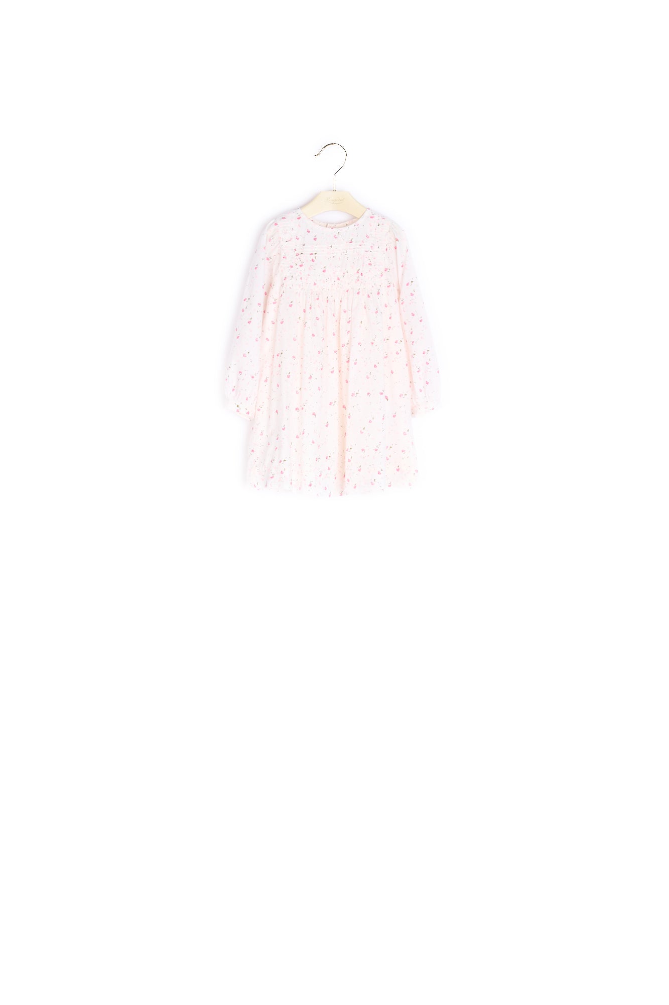 Robe avec plastron plissé bébé - Bonpoint vintage