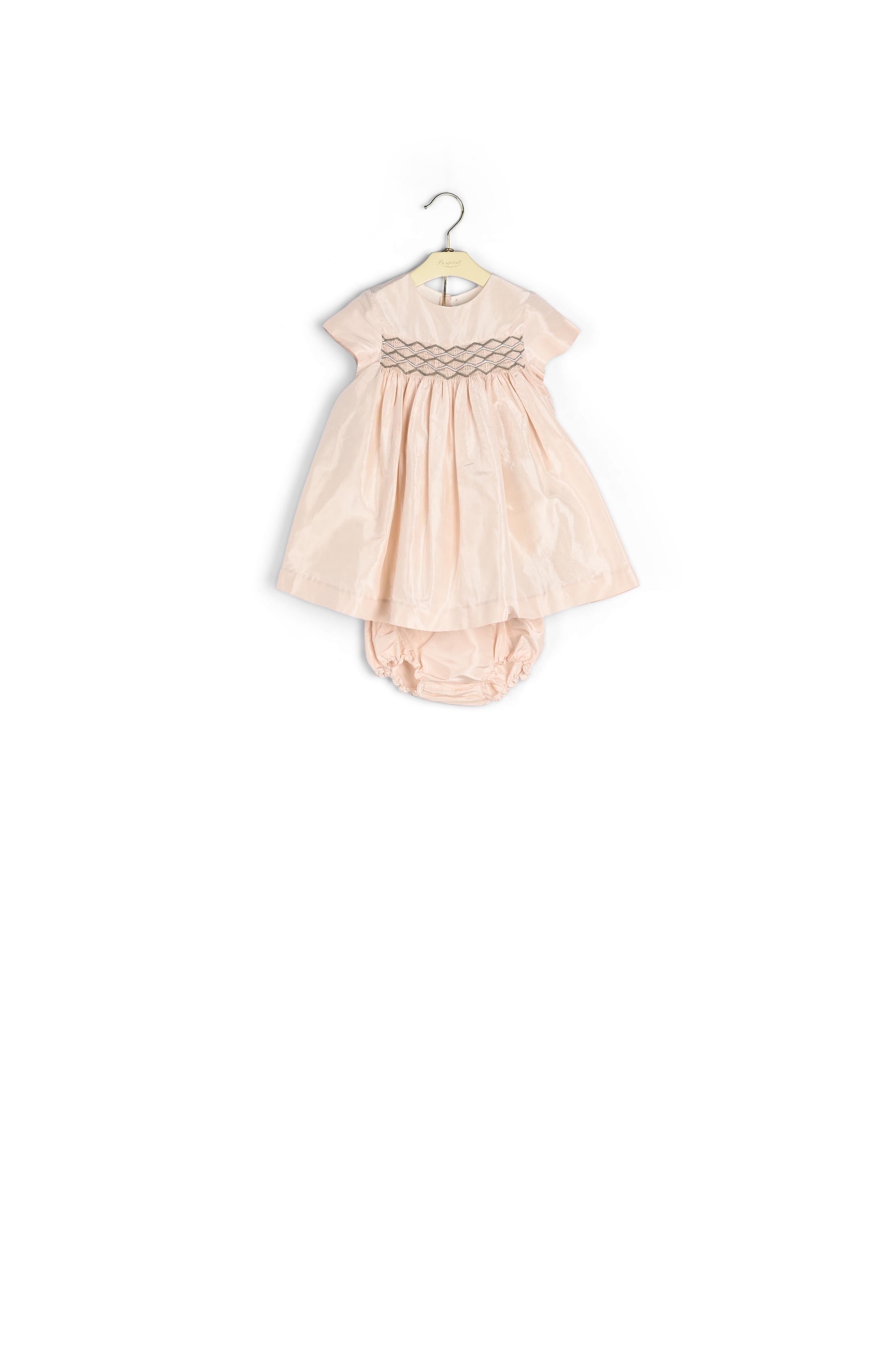 Robe habillée smockée Maruska - Bonpoint vintage