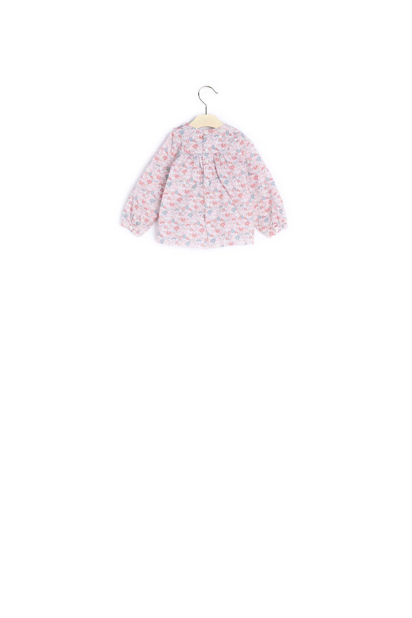 Blouse avec plastron et plis plats - Bonpoint vintage