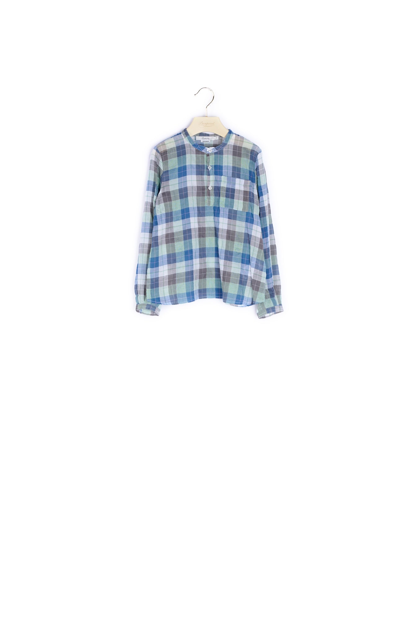 Chemise à carreaux garçon - Bonpoint vintage