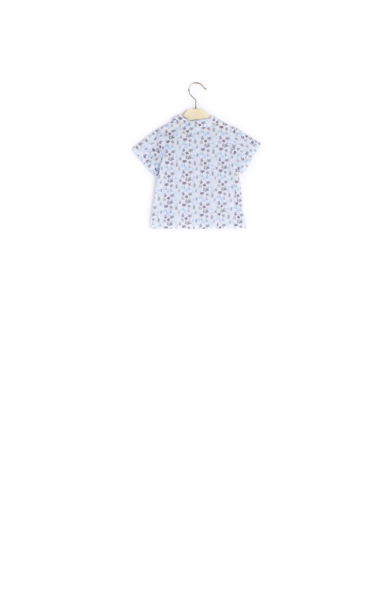 Chemise en popeline imprimée - Bonpoint vintage