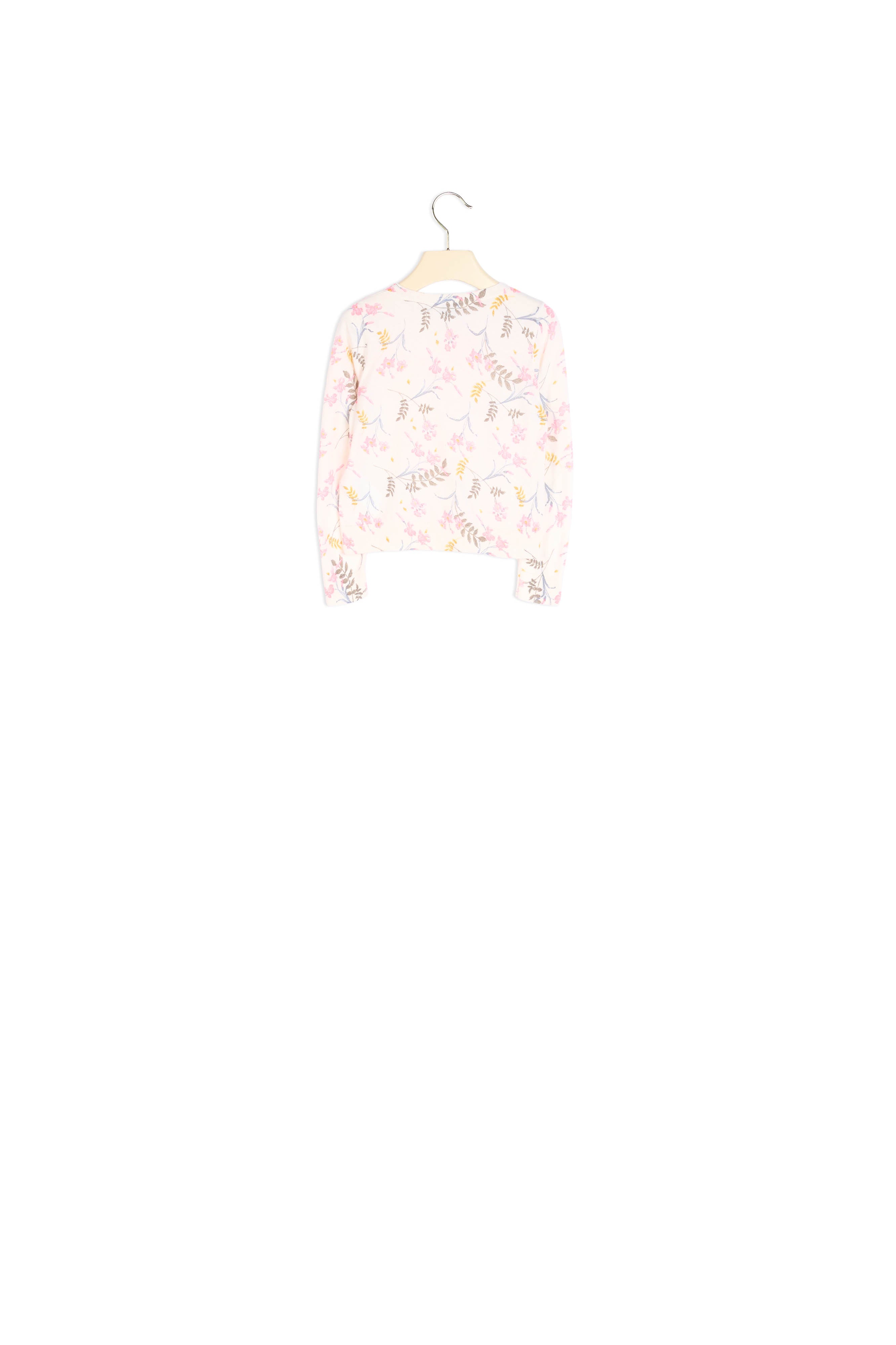 Cardigan en coton imprimé - Bonpoint vintage