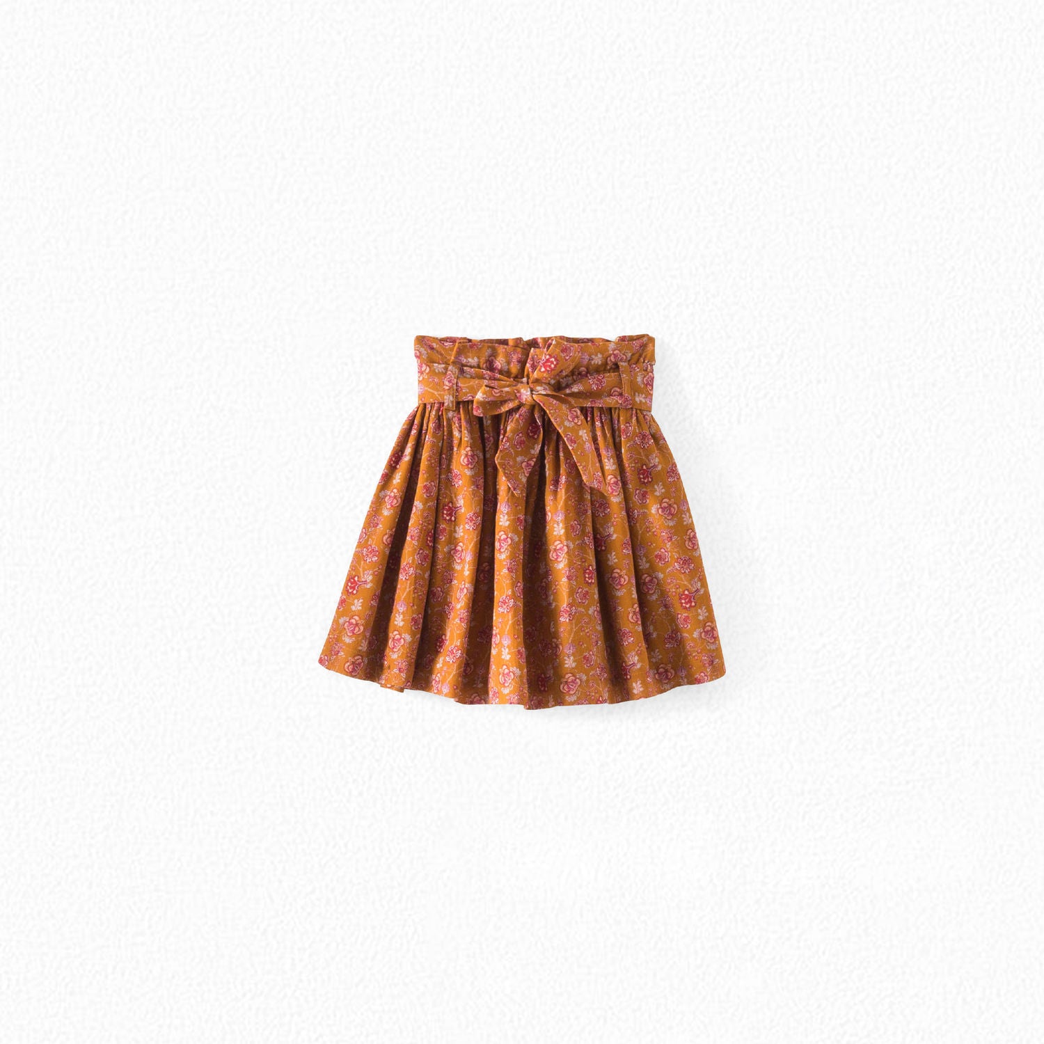 Jupe en twill imprimé fille - Bonpoint vintage