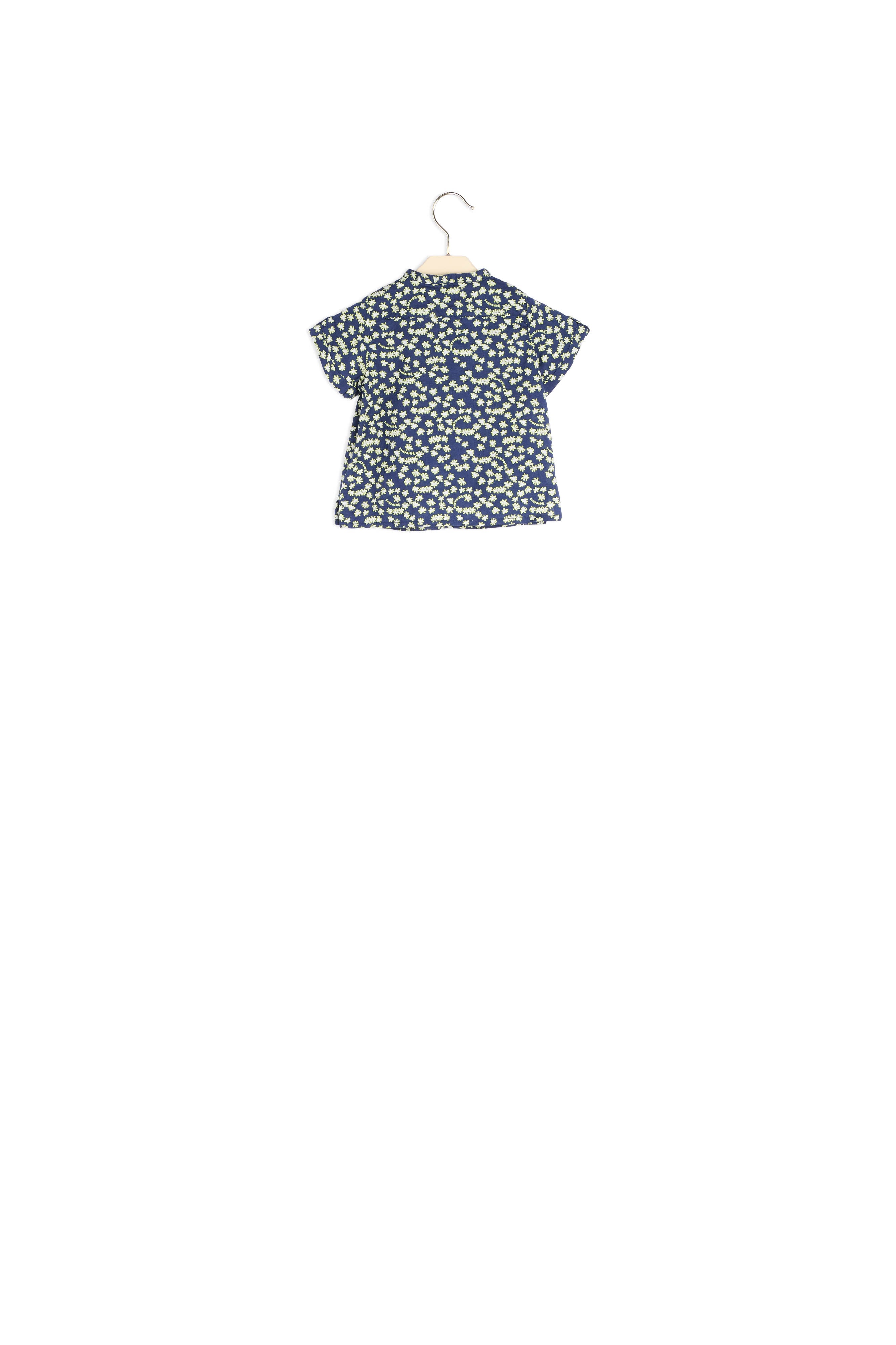 Chemise en coton imprimé - Bonpoint vintage