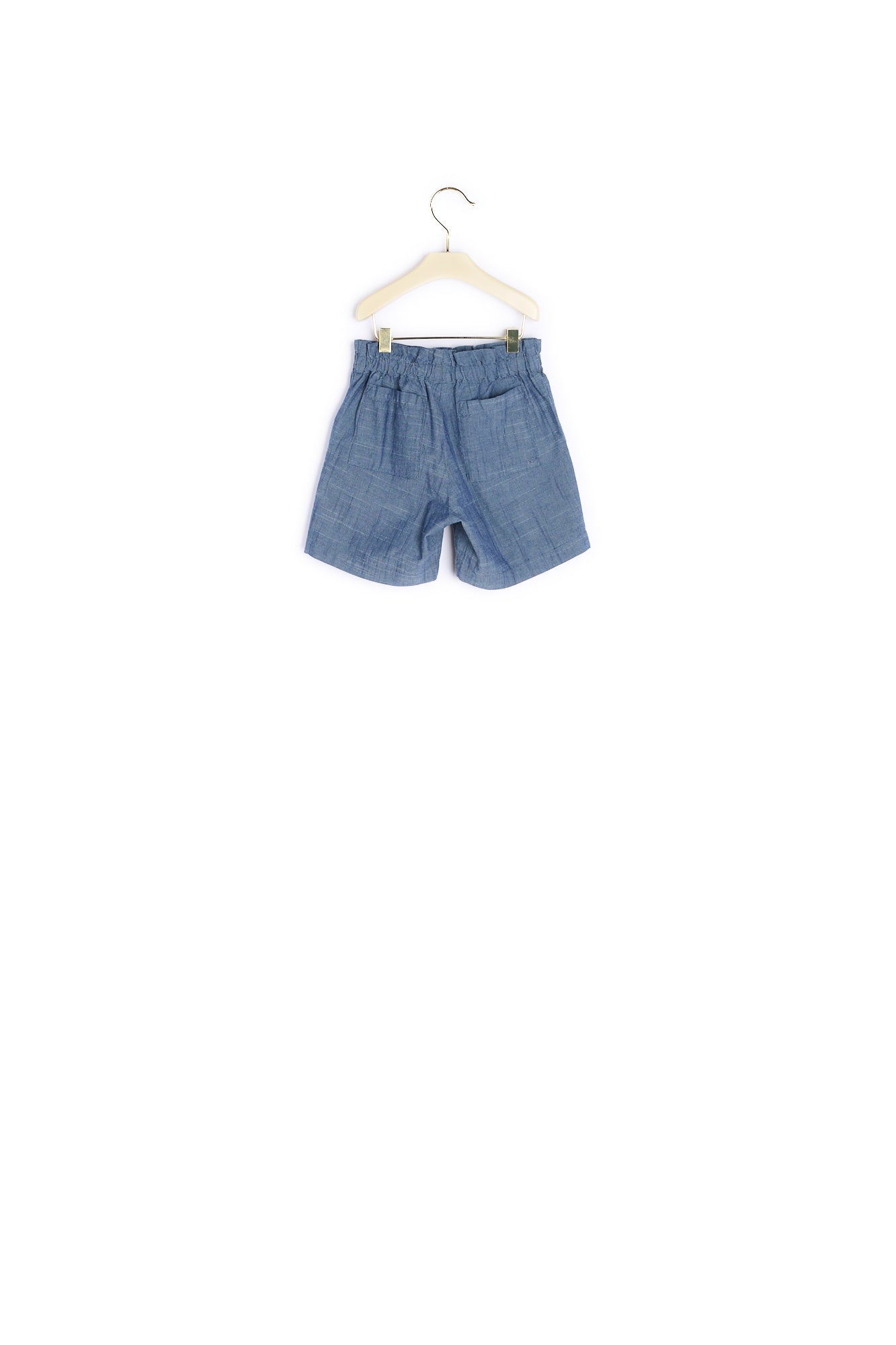 Short en coton chambray fille - Bonpoint vintage