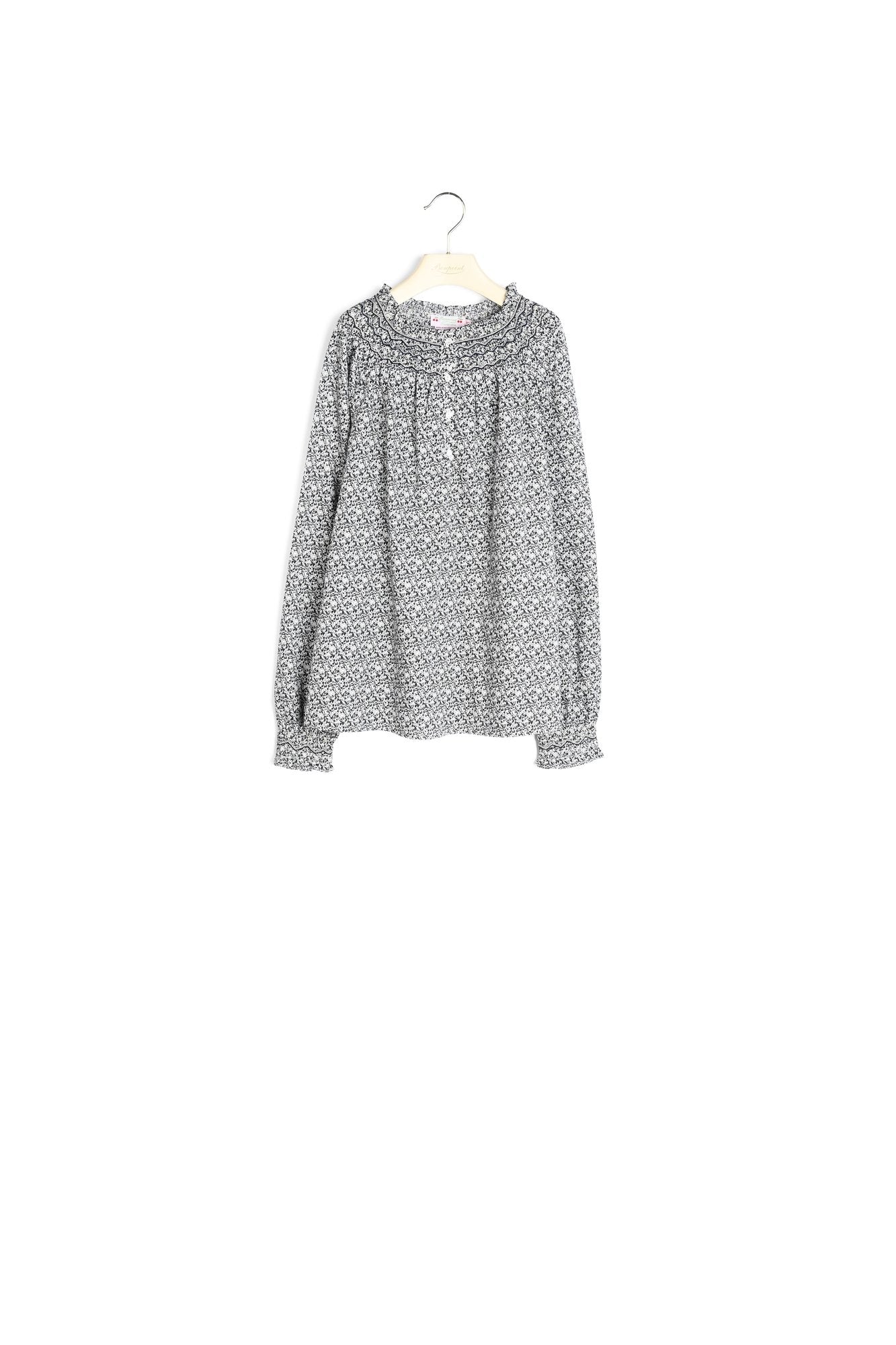 Blouse smockée Pétale - Bonpoint vintage