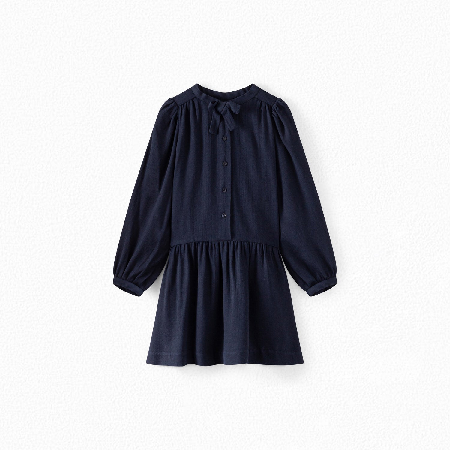 Robe à nœud fille - Bonpoint vintage