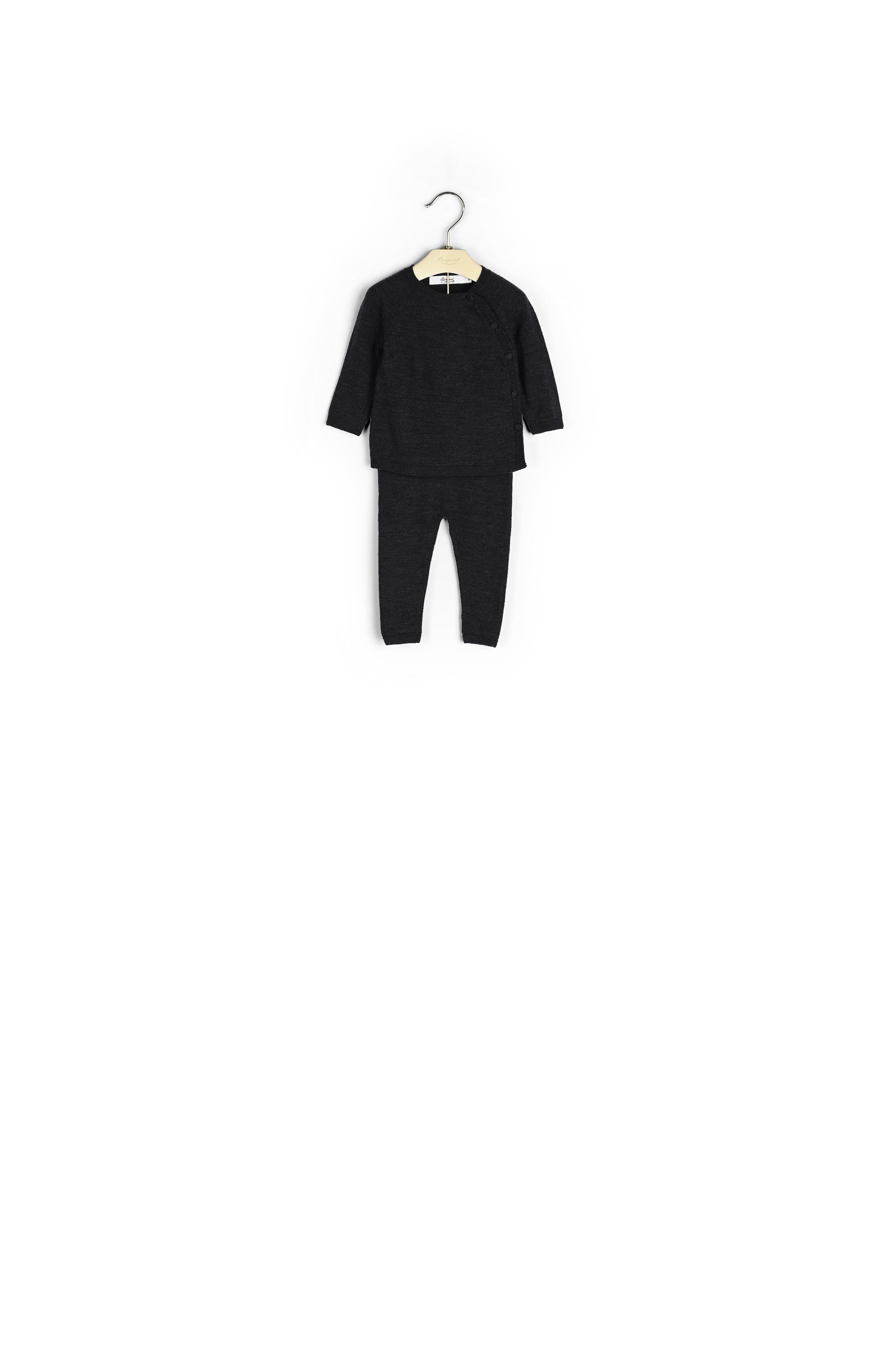 Ensemble en mérinos bébé - Bonpoint vintage