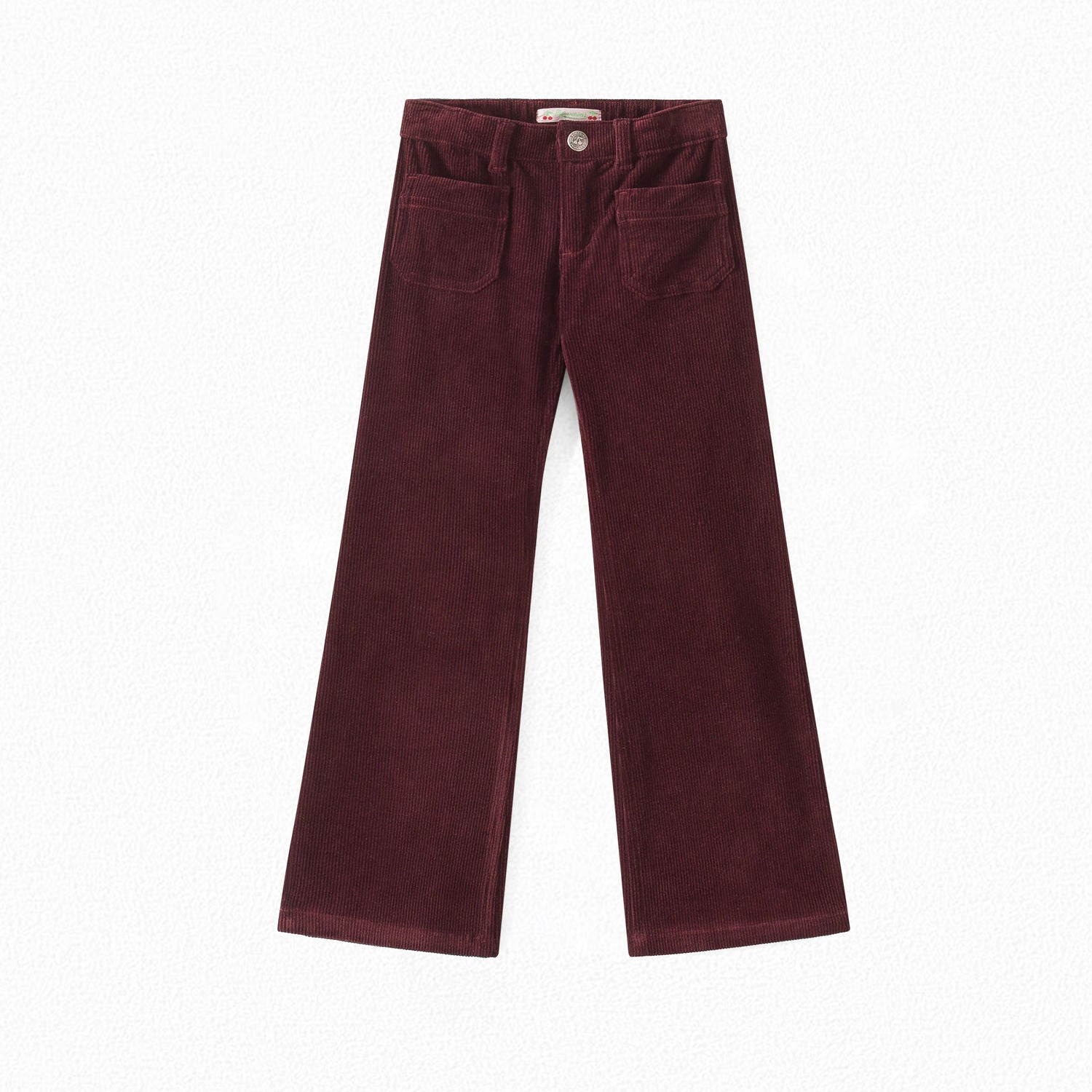 Pantalon flare en velours fille - Bonpoint vintage