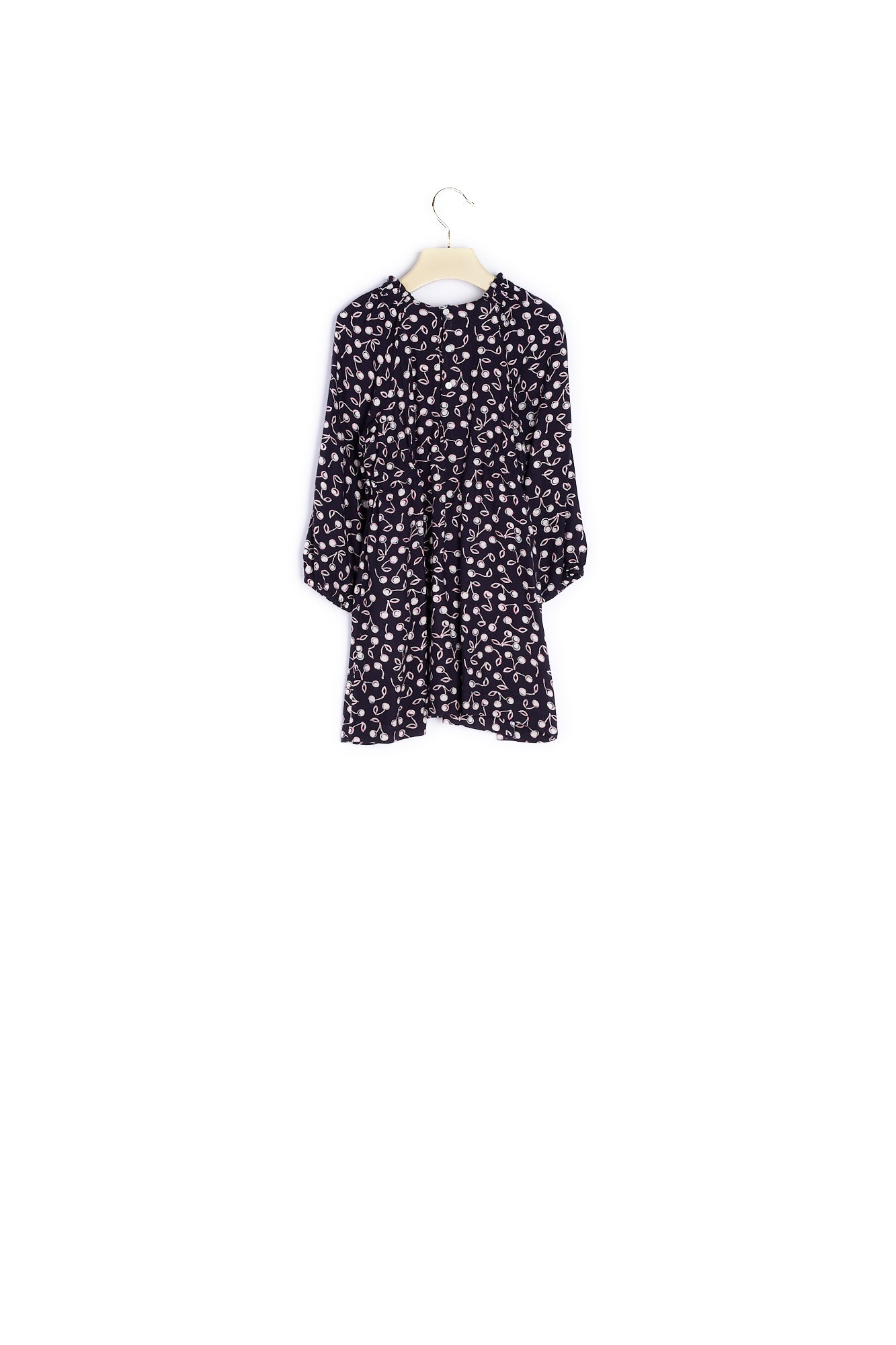 Robe en twill imprimé cerises - Bonpoint vintage