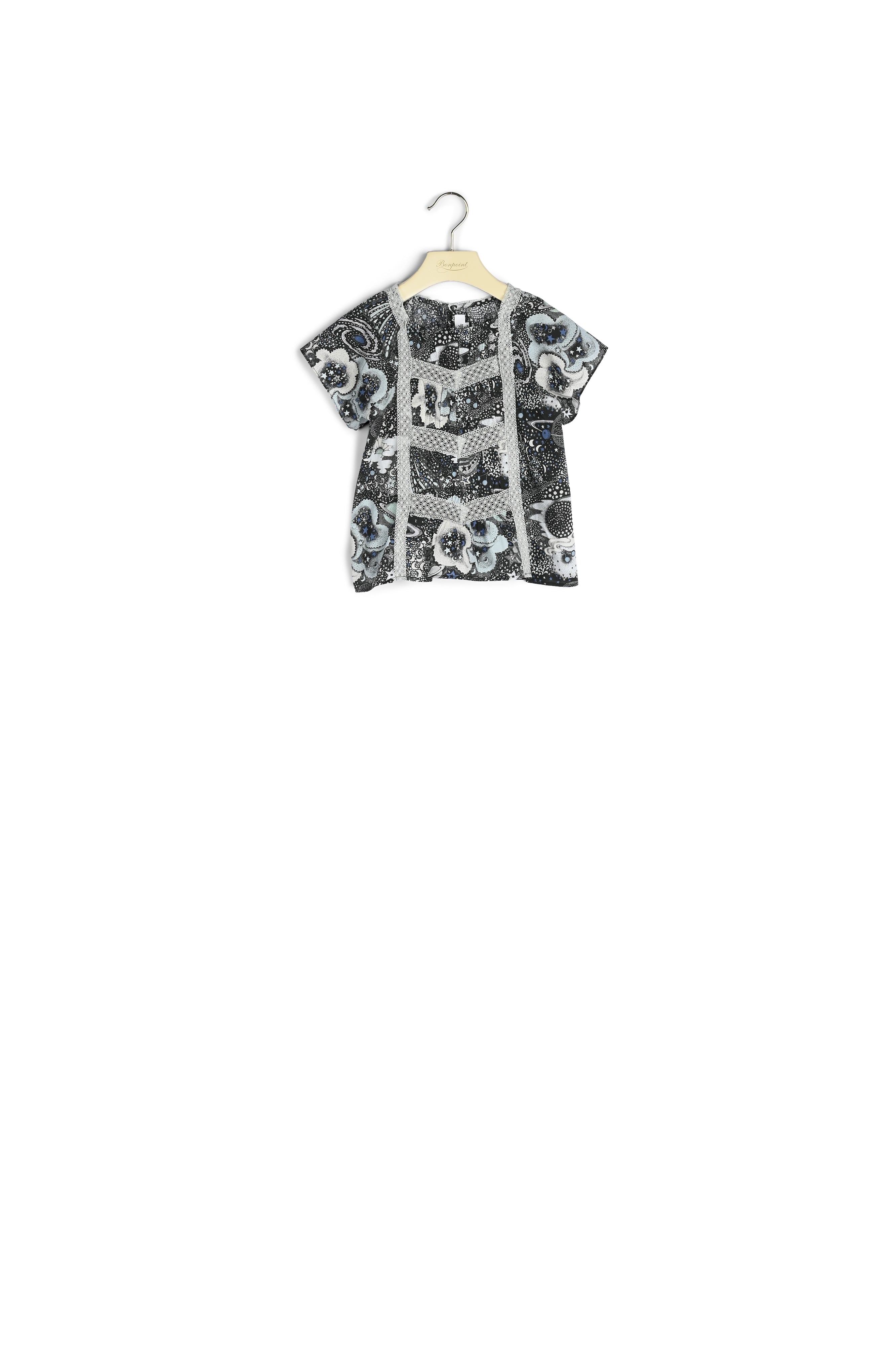 Blouse Nellia motifs Liberty - Bonpoint vintage