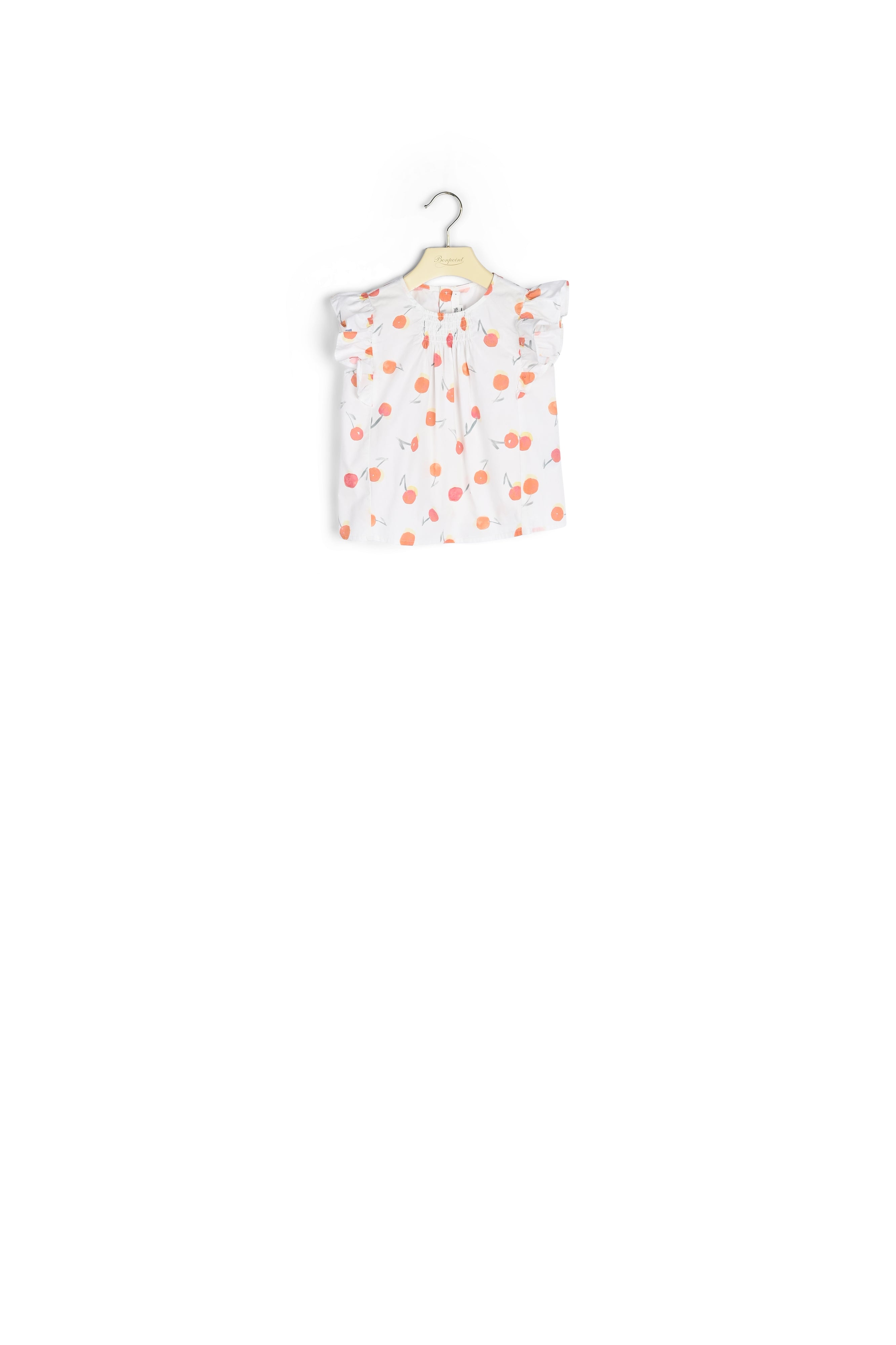 Blouse en popeline imprimée - Bonpoint vintage