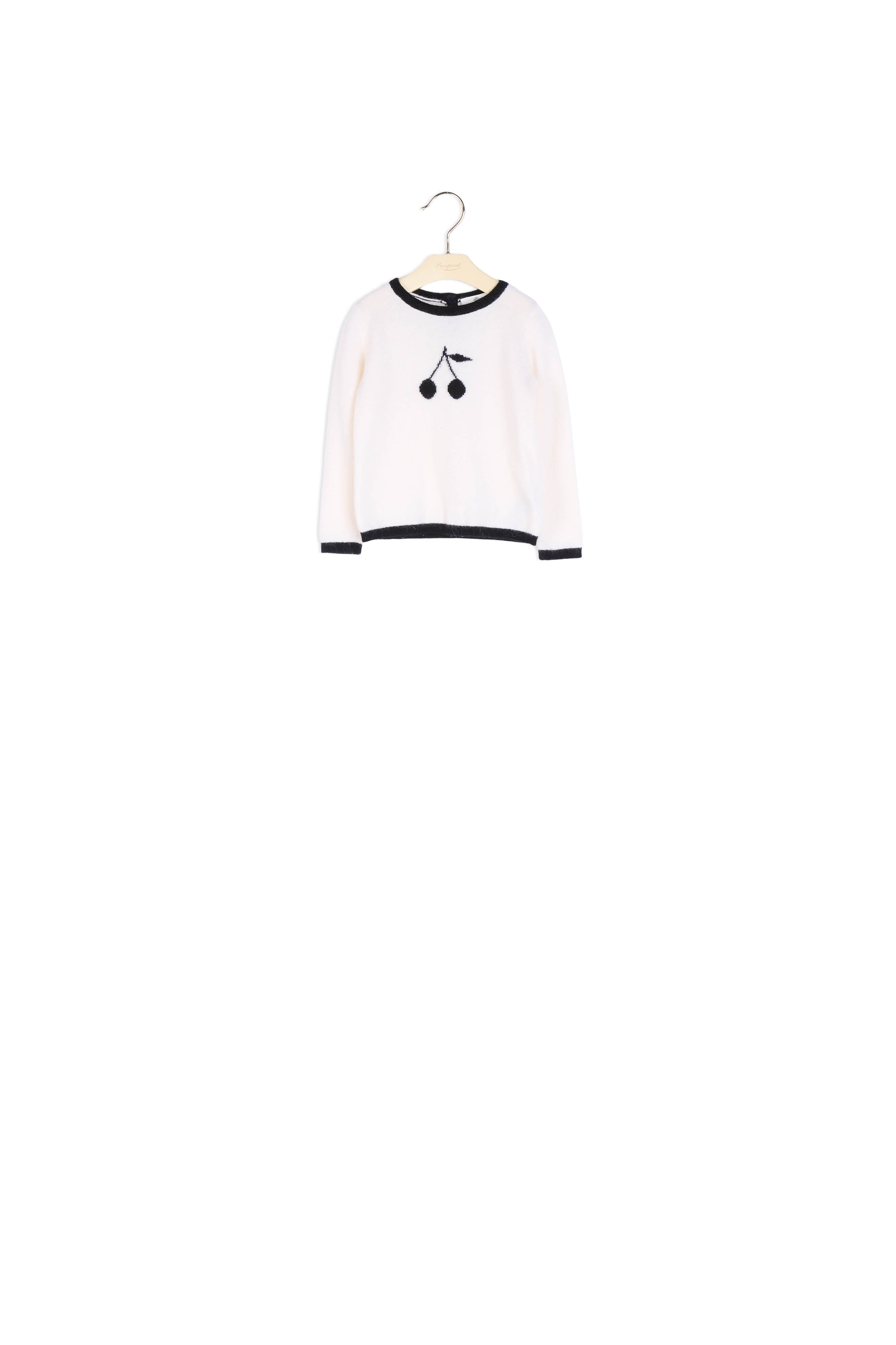Pull en cachemire intarsia - Bonpoint vintage