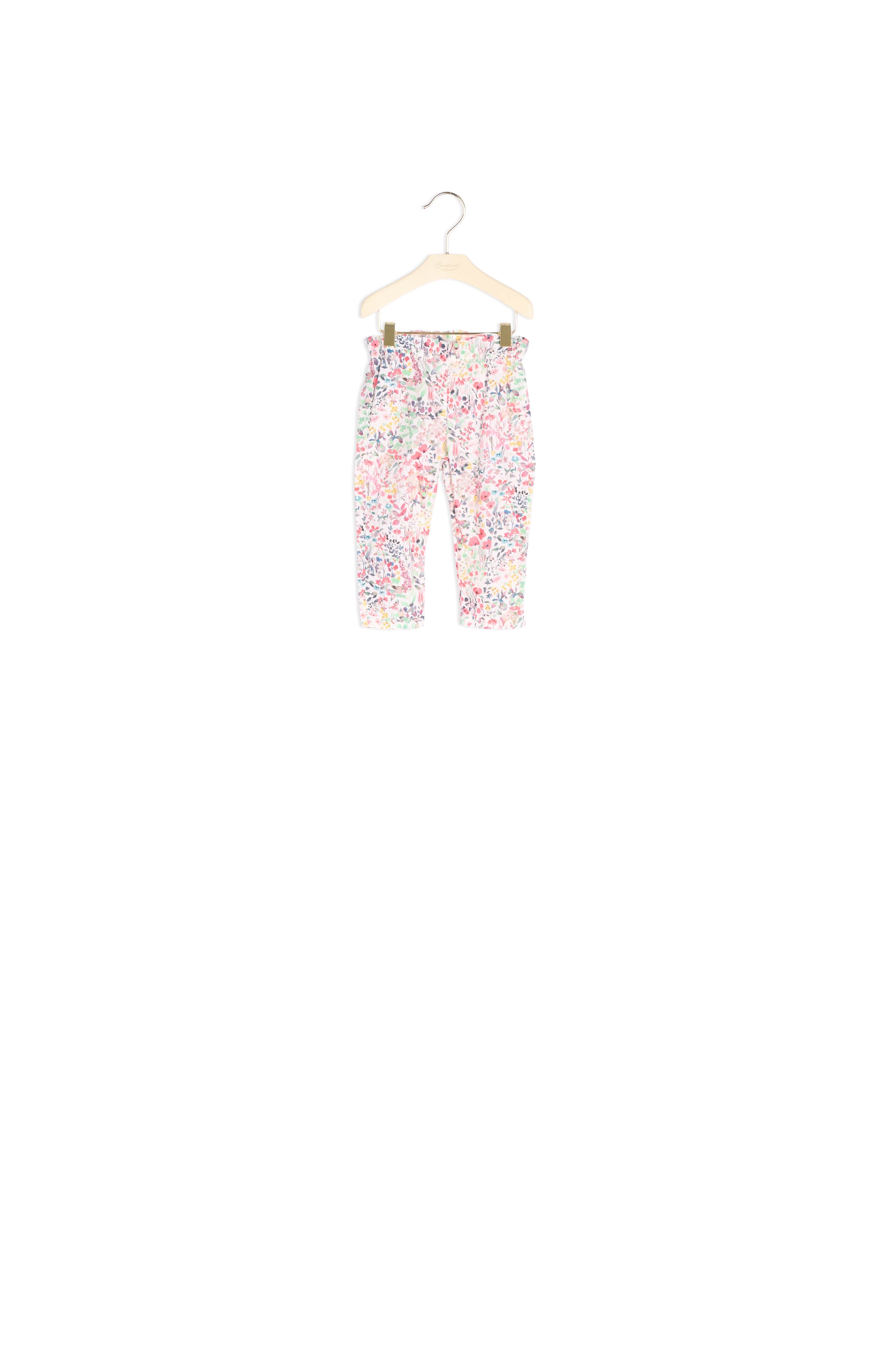 Pantalon en coton Liberty bébé - Bonpoint vintage