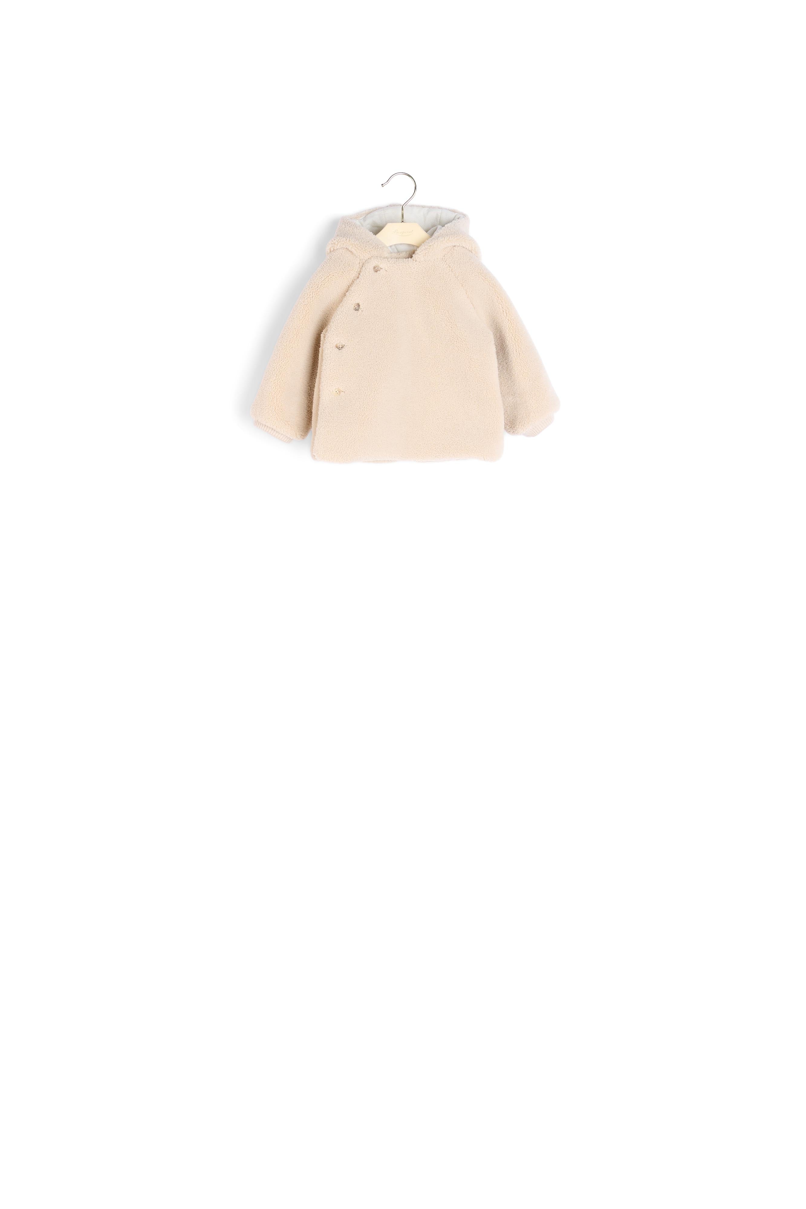 Manteau boutonné asymétrique bébé - Bonpoint vintage