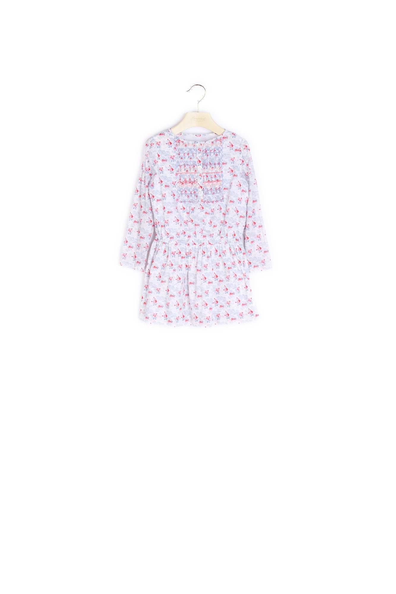 Robe smockée en tissu Liberty exclusif - Bonpoint vintage