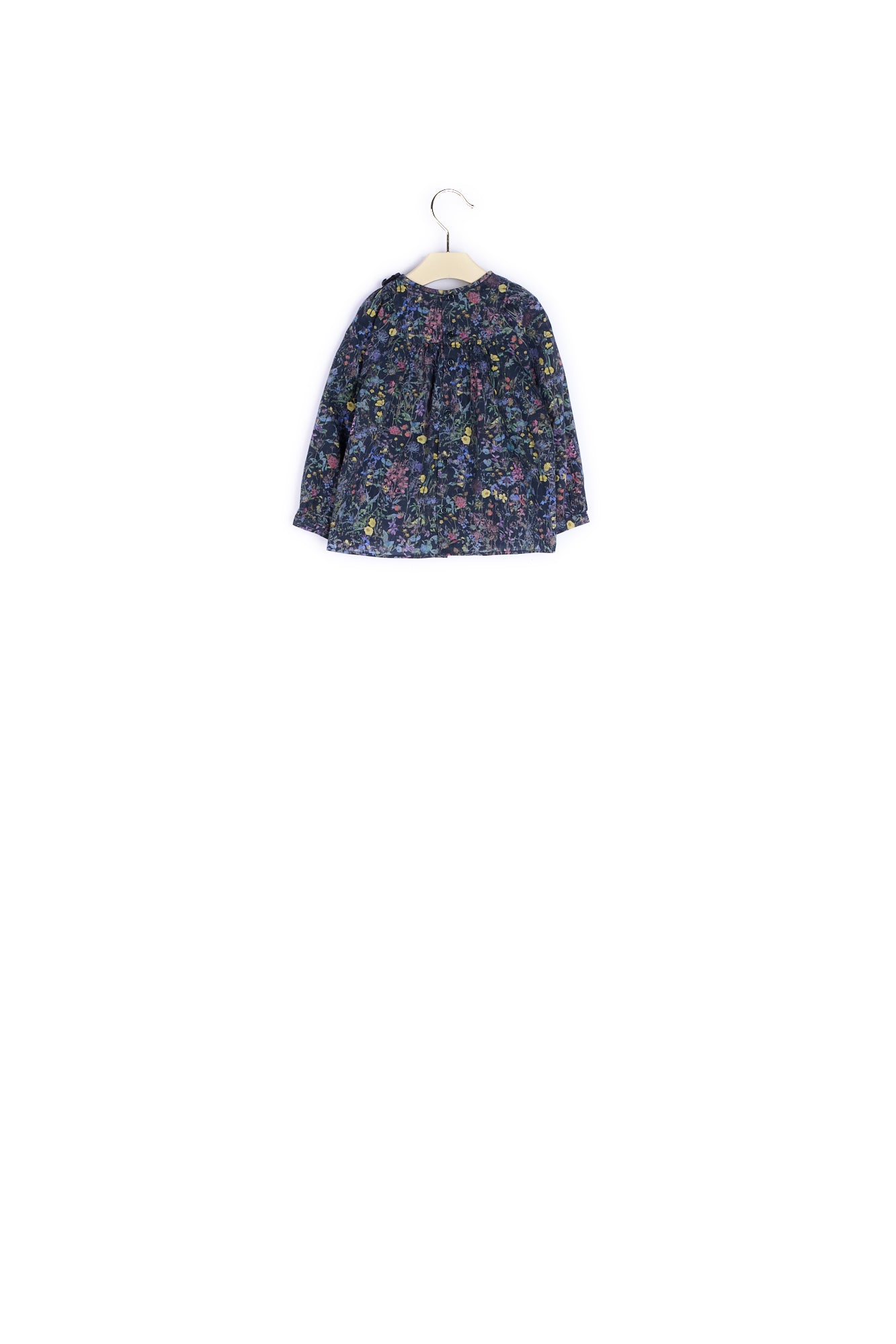 Robe avec plastron volanté - Bonpoint vintage