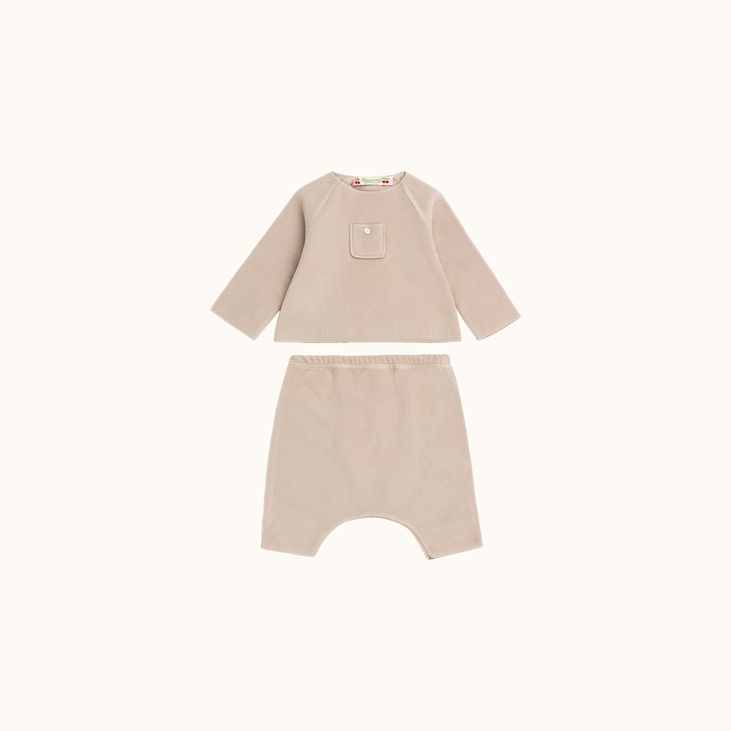 Ensemble deux pièces polaire bébé - Bonpoint vintage