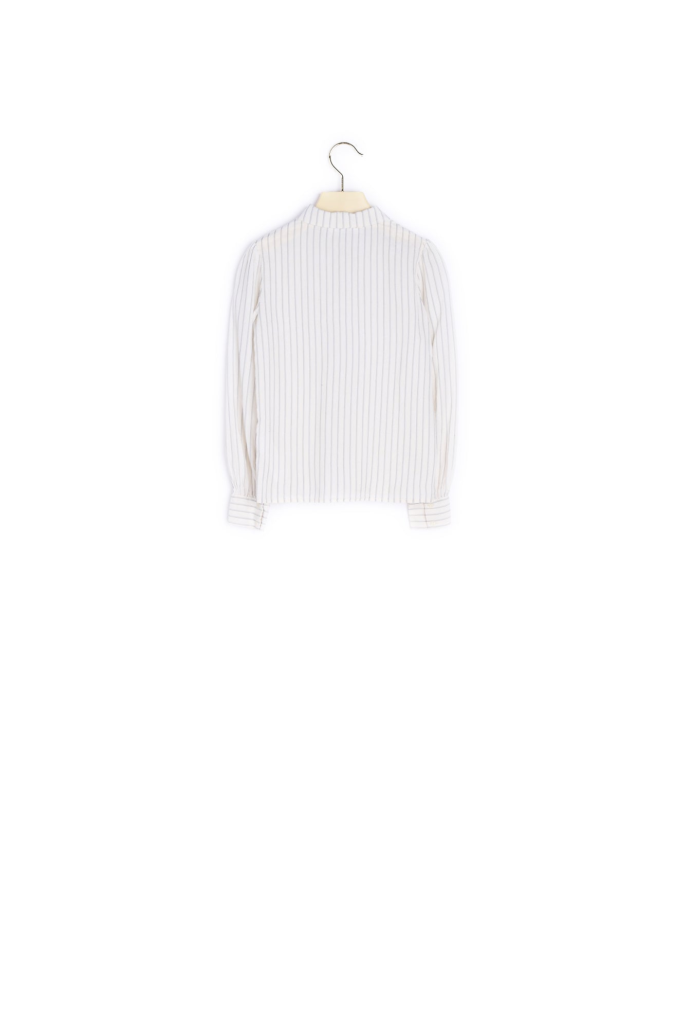 Blouse en voile rayé - Bonpoint vintage