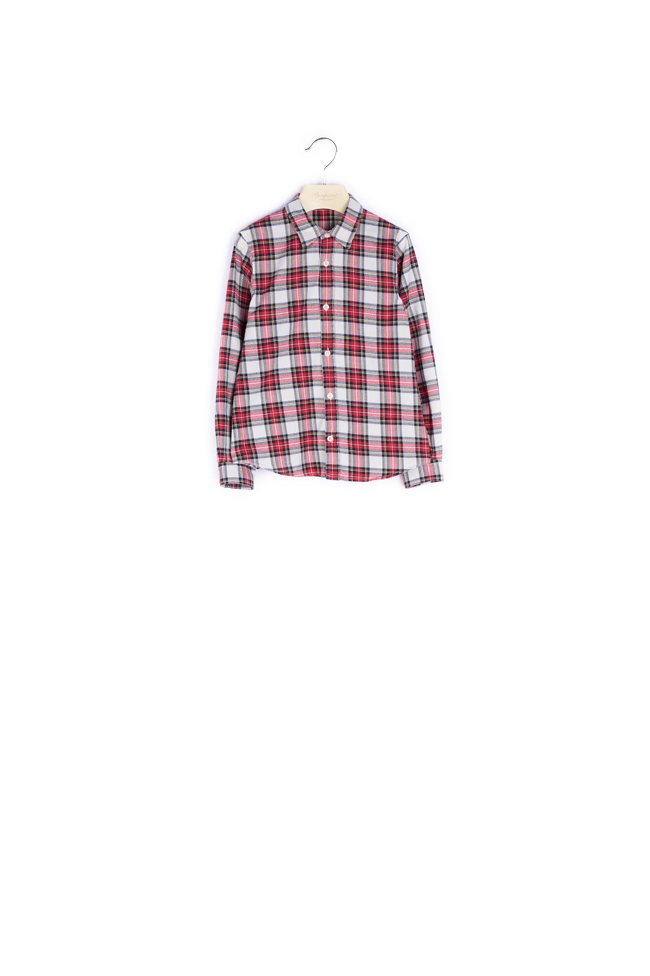 Chemise en twill émerisé garçon - Bonpoint vintage