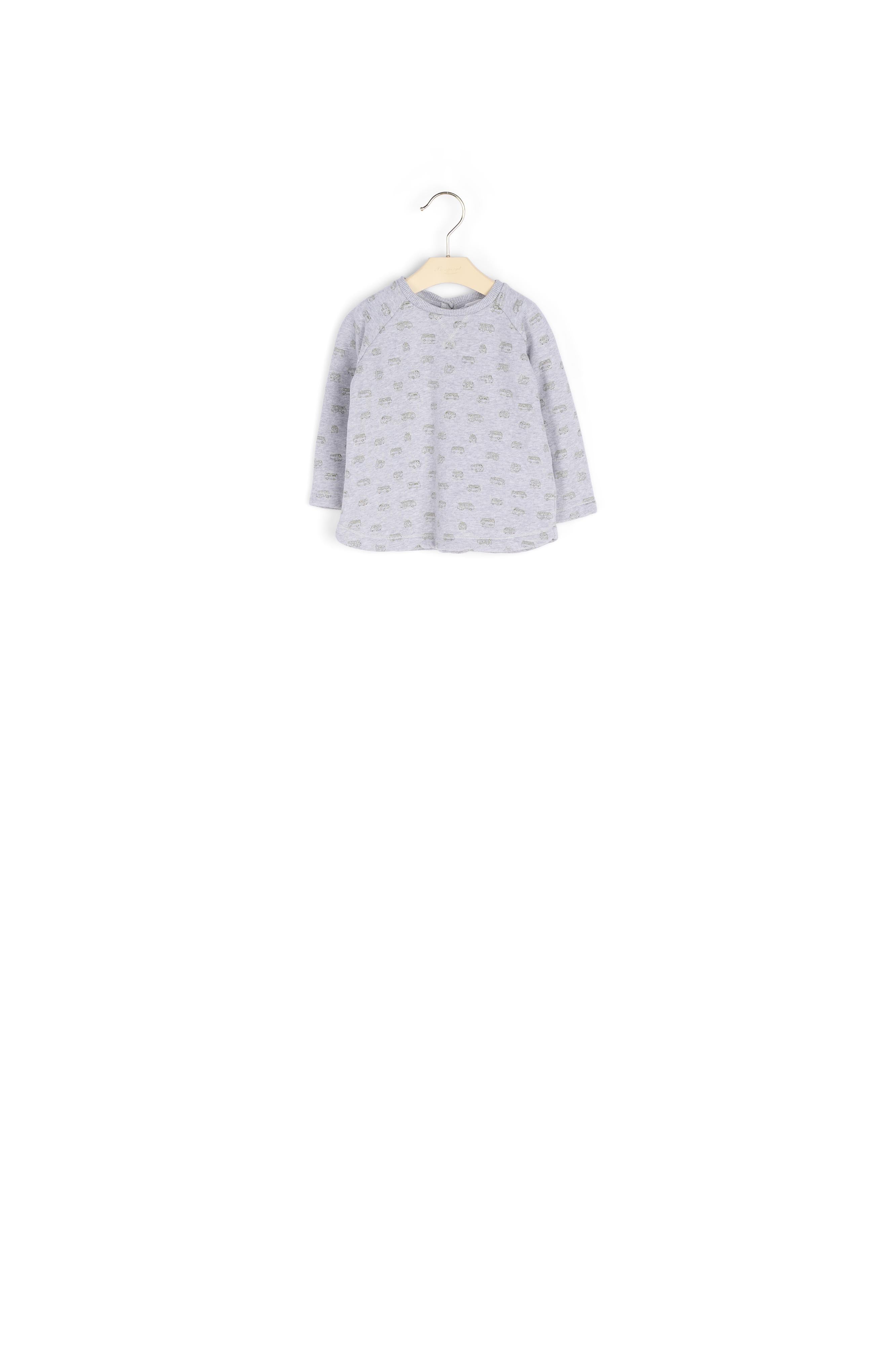 Sweat en molleton imprimé - Bonpoint vintage