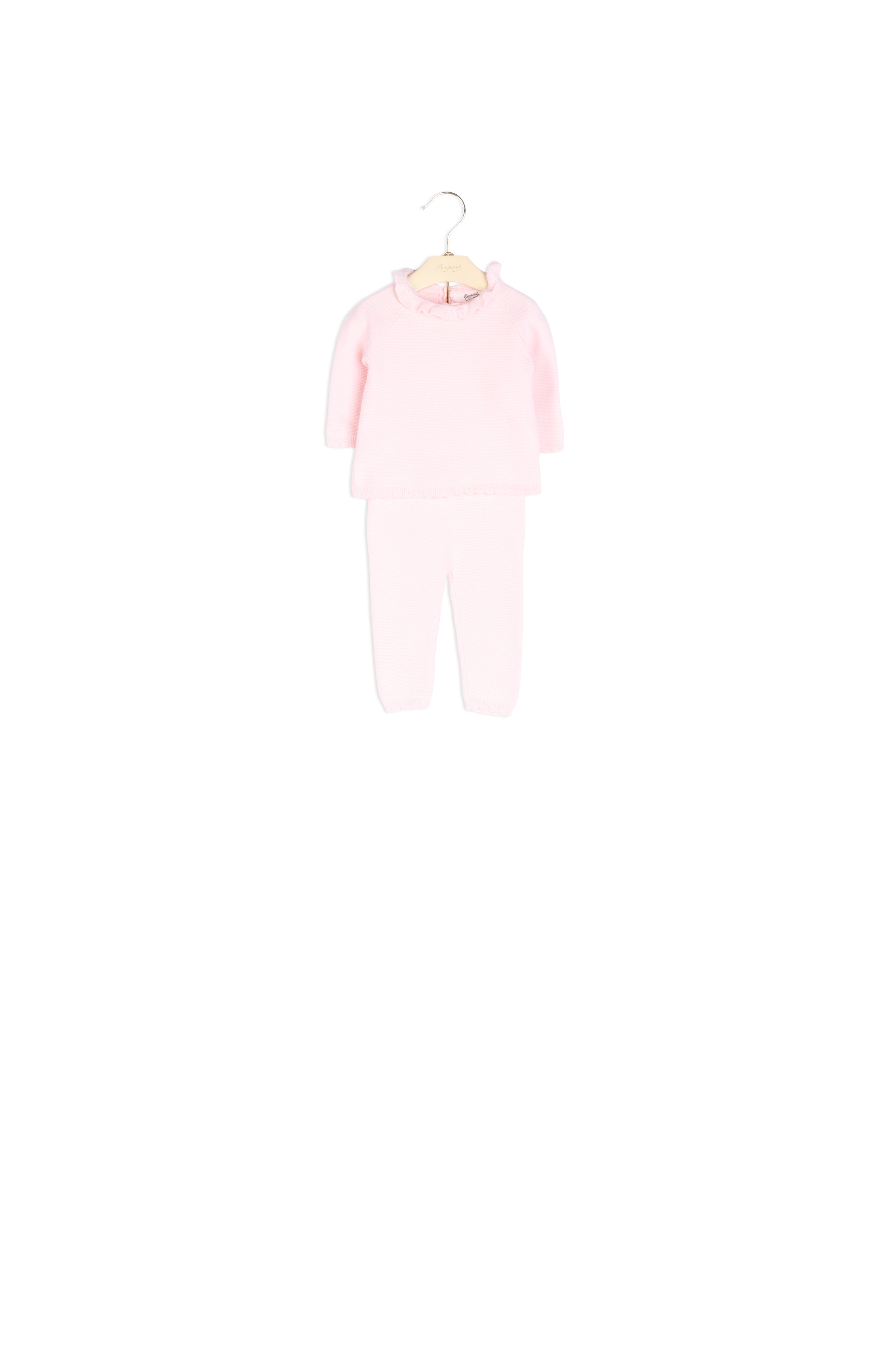Ensemble à collerette bébé - Bonpoint vintage