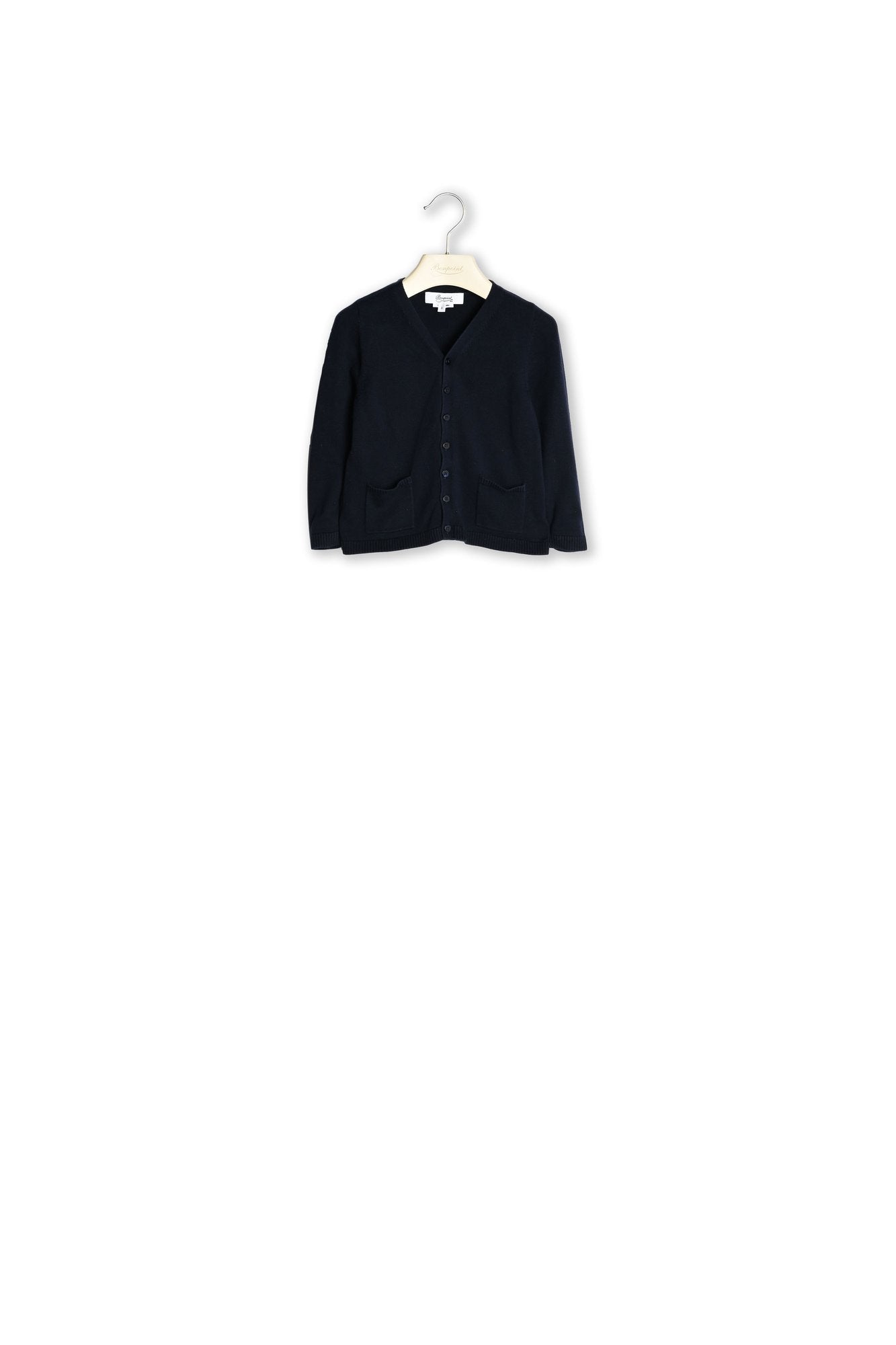 Cardigan col V à poches - Bonpoint vintage