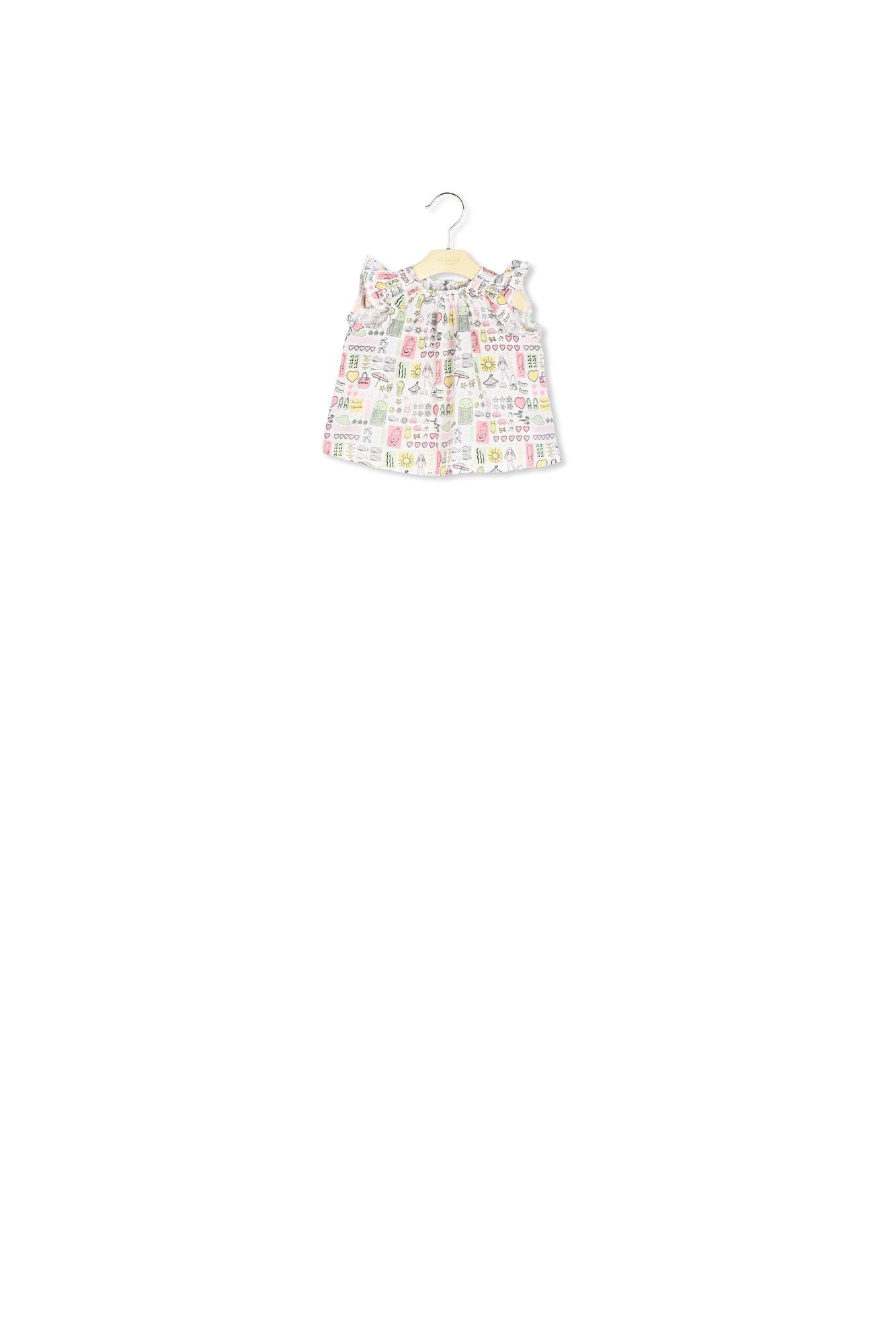 Blouse en popeline - Bonpoint vintage