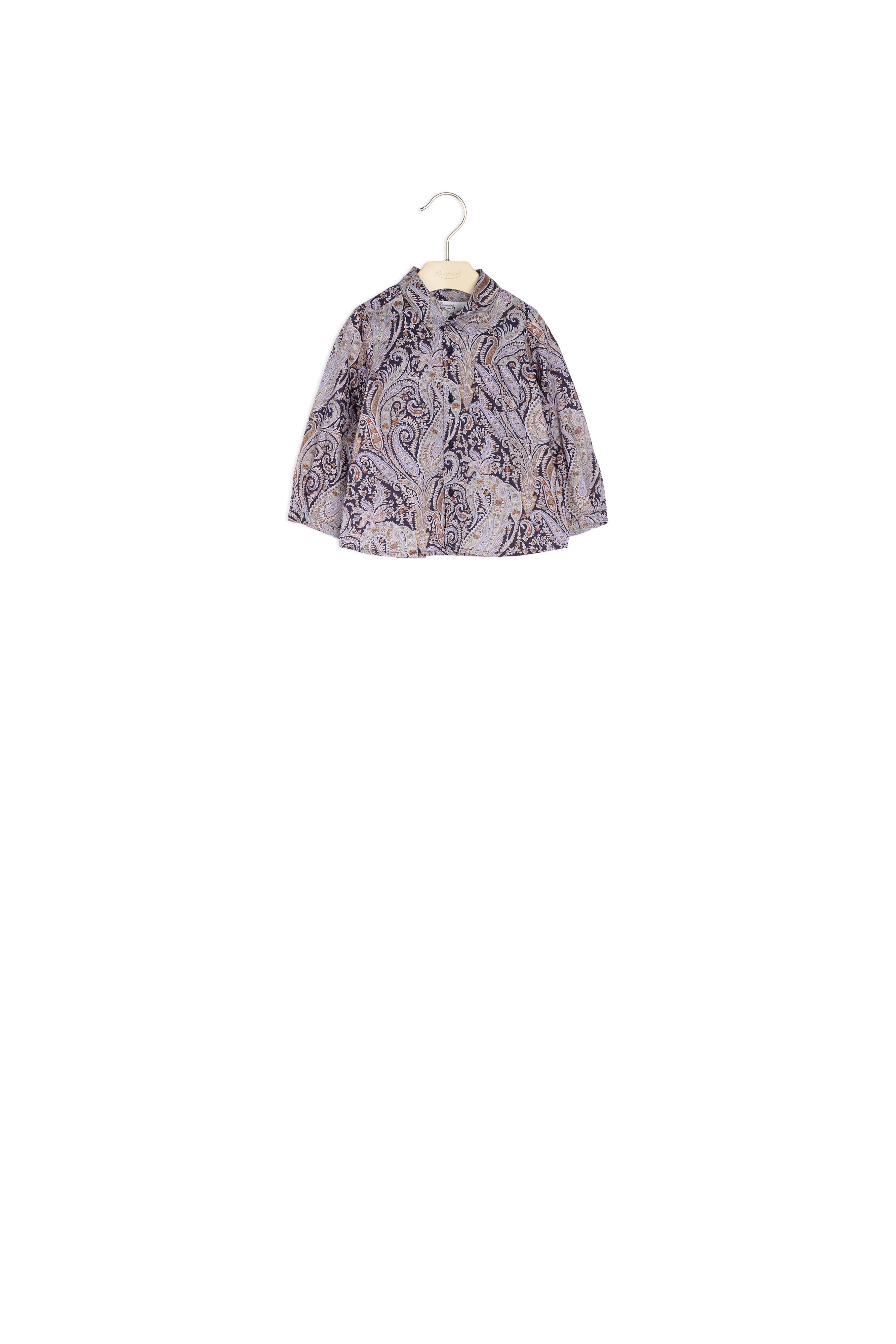 Chemise en tissu Liberty bébé - Bonpoint vintage